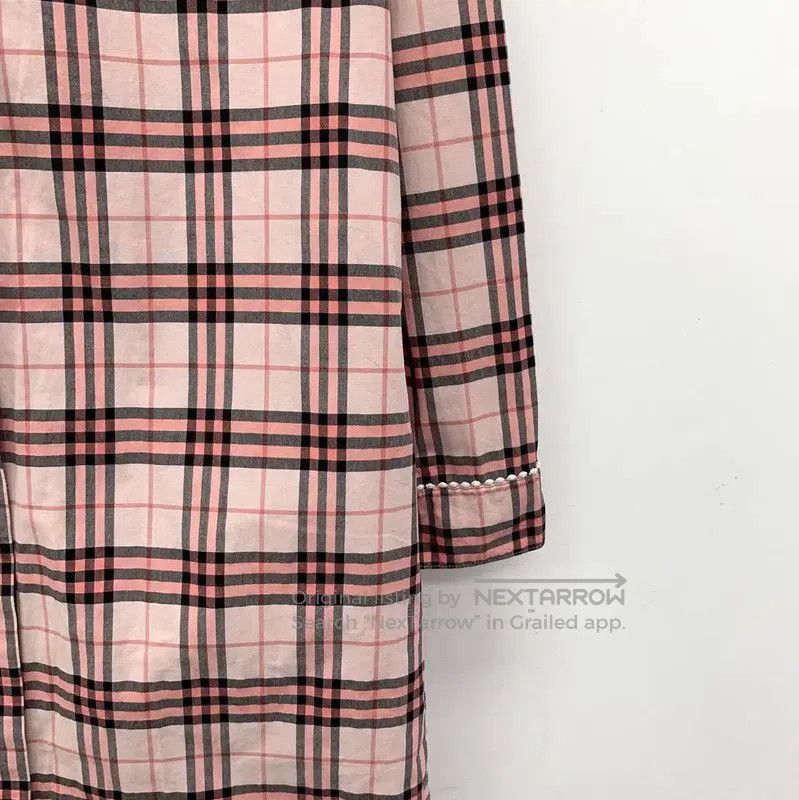 Burberry Color-block Cotton Dress for Women.