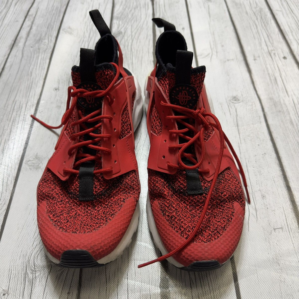 Nike Nike Air Huarache Run Ultra SE University Red 2018 Size US 11 / EU 44 - 4 Thumbnail