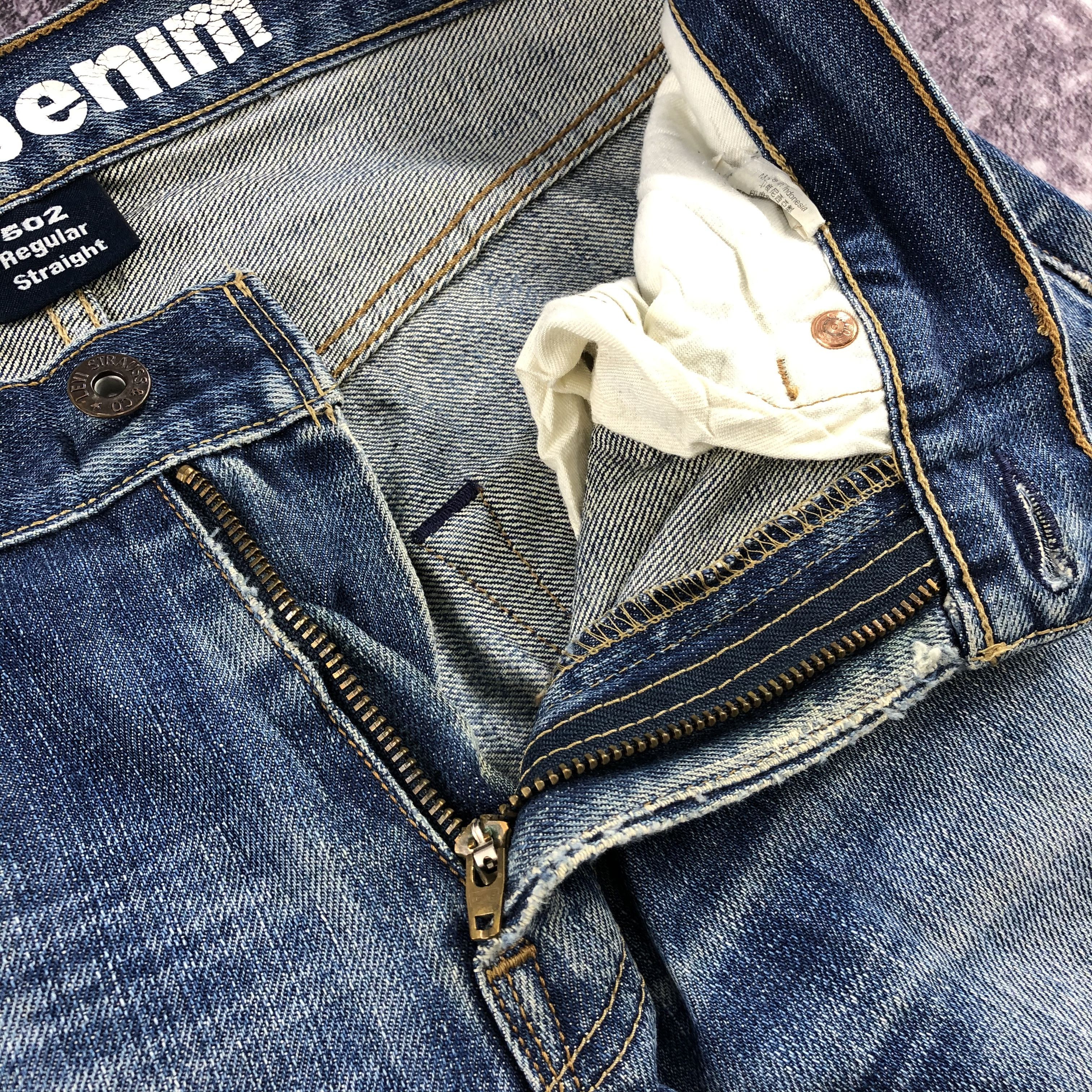 Levi's × Vintage Vintage Blue Wash Levis 502 Jeans-JM2621 Size US 30 / EU 46 - 14 Thumbnail