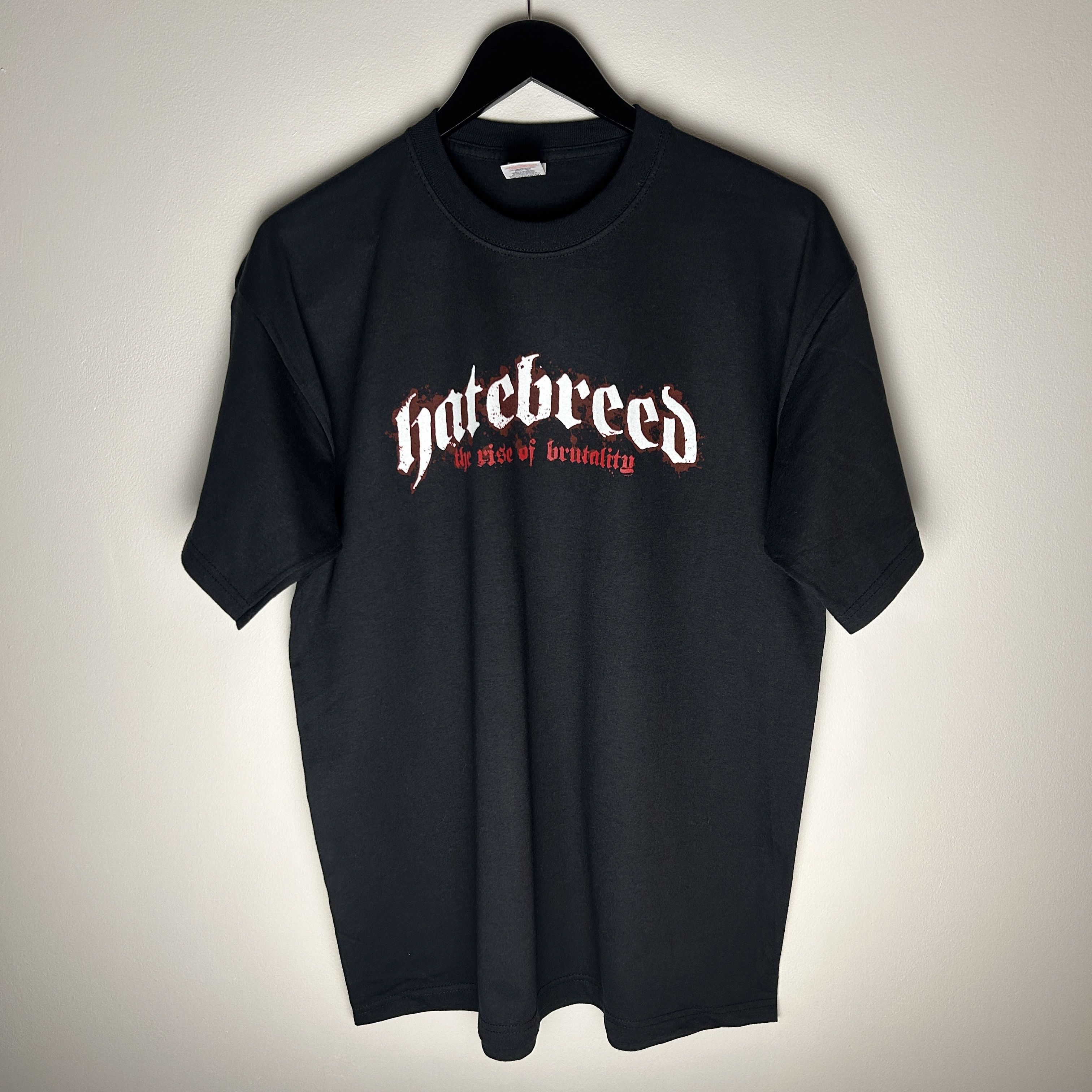 Band Tees Vintage Hatebreed The Rise Of Brutality 2003 Band T-shirt Size US L / EU 52-54 / 3 - 2 Thumbnail