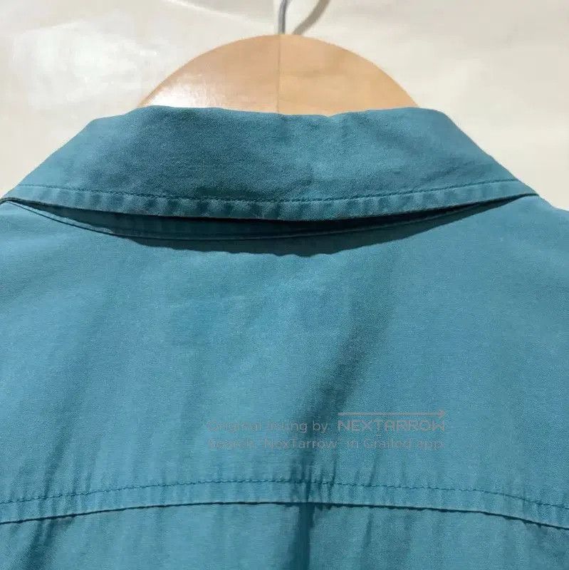 Burberry Burberry Blue Cotton Long Sleeve Shirt. Size US M / EU 48-50 / 2 - 4 Thumbnail