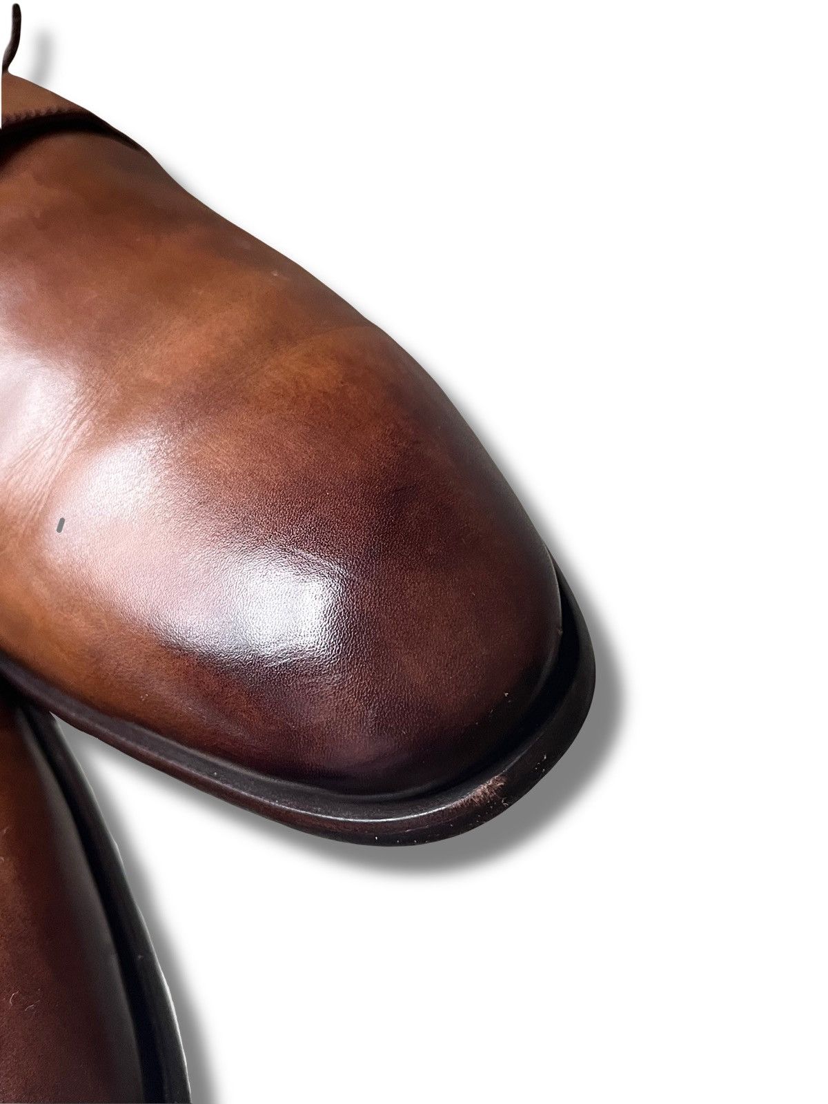 Santoni Handmade Santoni Leather Shoes Size US 10.5 / EU 43-44 - 8 Thumbnail
