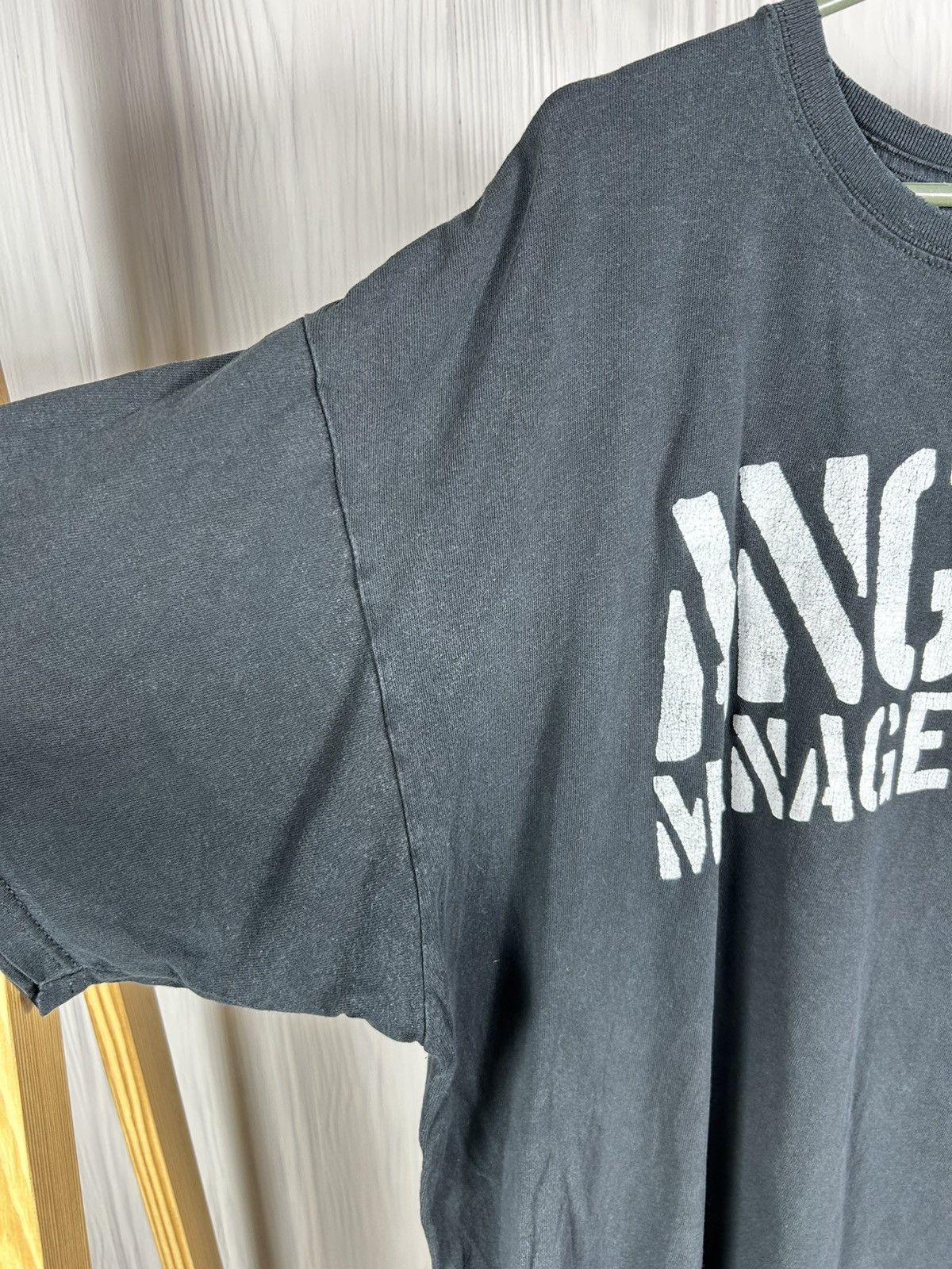 Band Tees Vintage Anger Management The Gym Is My Bitch Distressed Tee Size US XXL / EU 58 / 5 - 7 Thumbnail