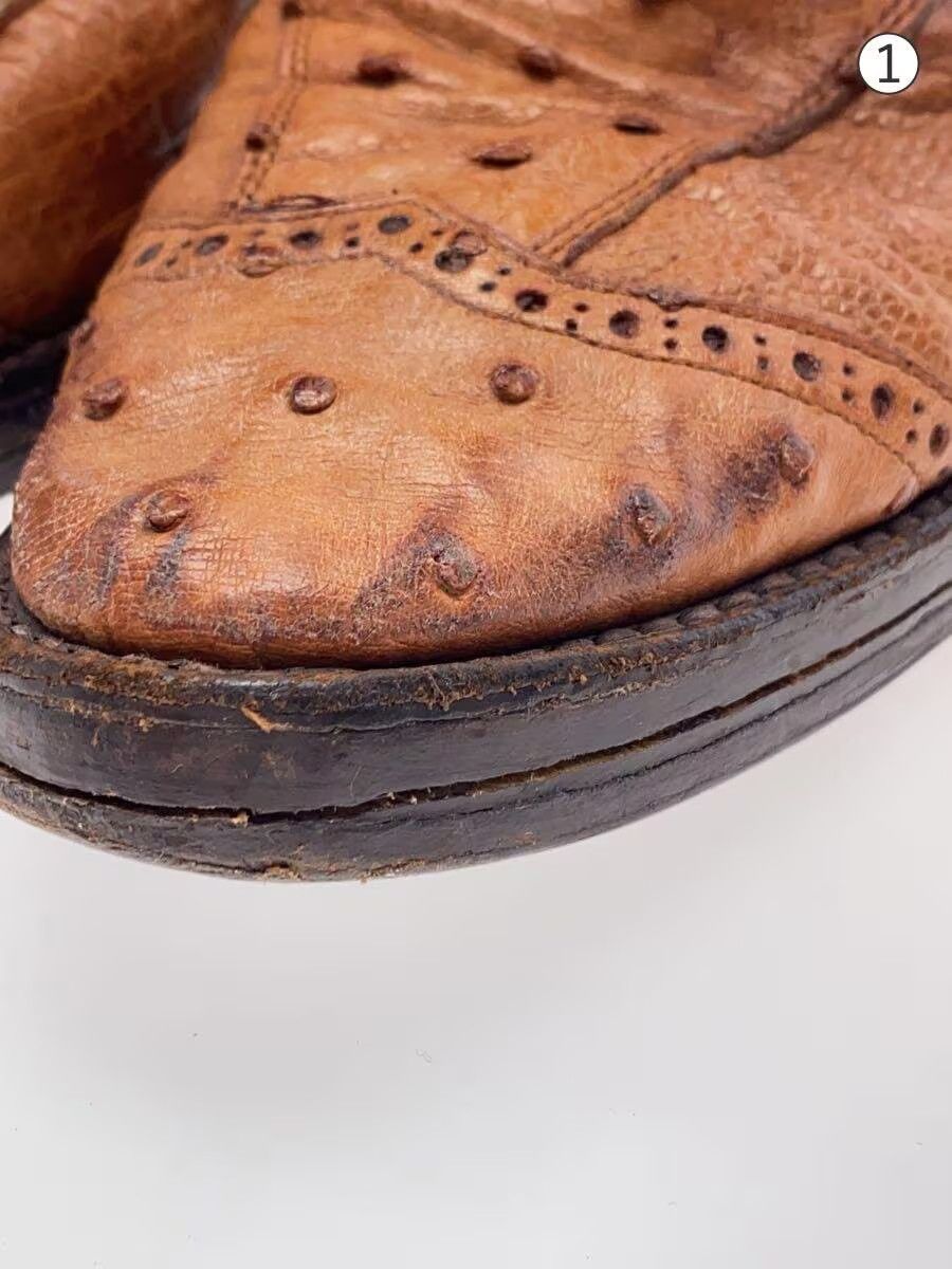 Number (N)ine AW08 Ostrich Leather Western Cowboy Boots Size US 8 / EU 41 - 4 Thumbnail