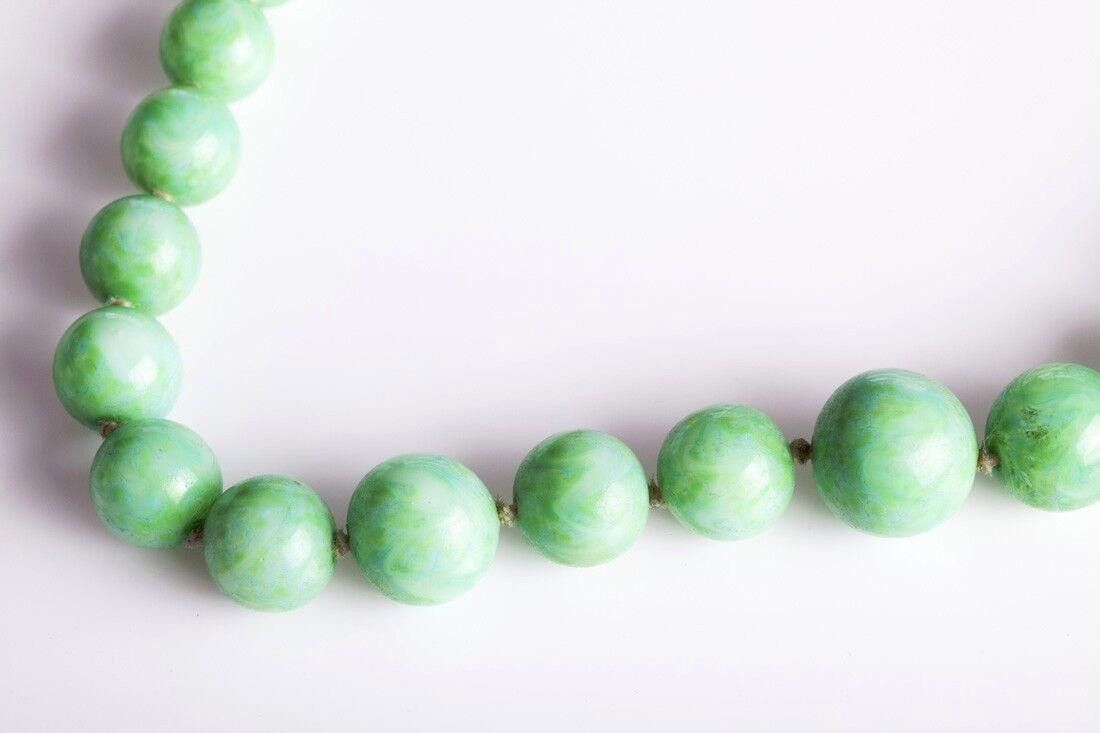 Designer Chinese Peking Glass Bead Necklace Size ONE SIZE - 3 Thumbnail