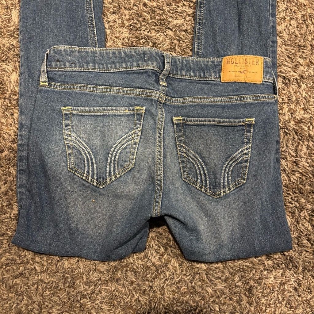 Hollister Hollister Women's Classic Blue Skinny Jeans Size 25" / US 0 / IT 36 - 1 Thumbnail