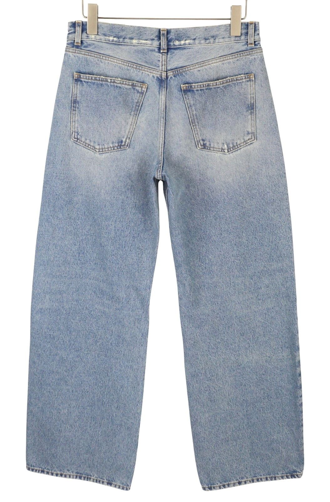 Other LUKE 44 Blue Faded Distress Relaxed Button Fly 87824 Size 34" / US 12 / IT 48 - 2 Thumbnail