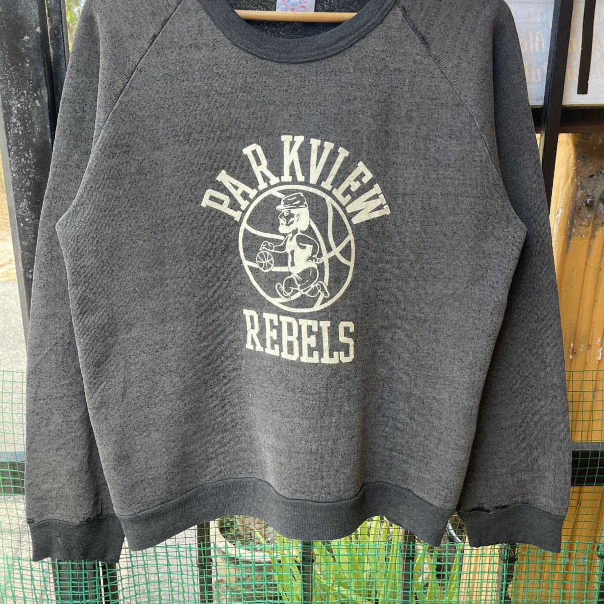 Vintage 🔥Vintage 80s Parkview Rebels Big Logo Crewneck Sweatshirts Size US M / EU 48-50 / 2 - 5 Thumbnail