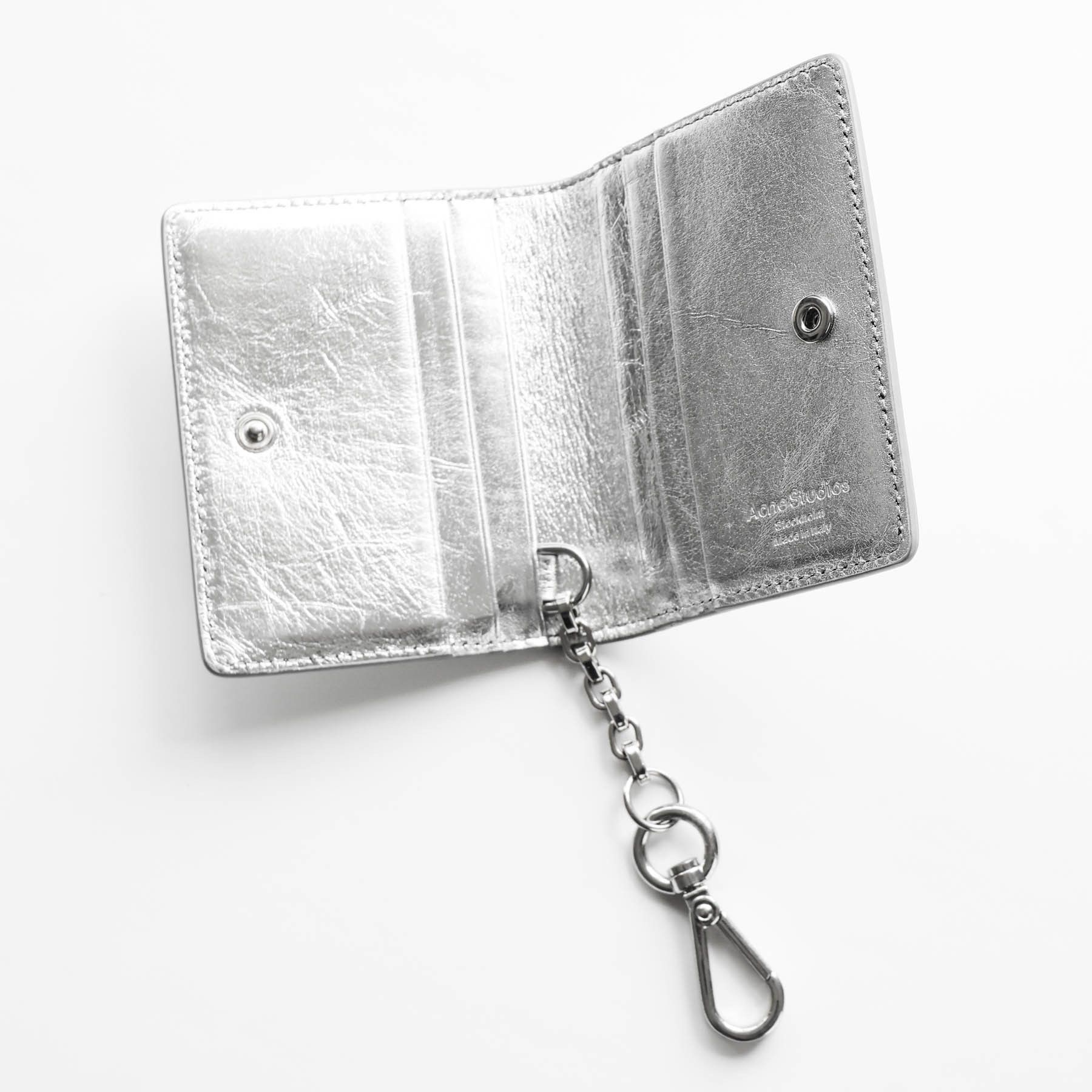 Acne Studios FINAL DROP! Acne Studios Foil Leather Snap Wallet $450 Size ONE SIZE - 3 Thumbnail