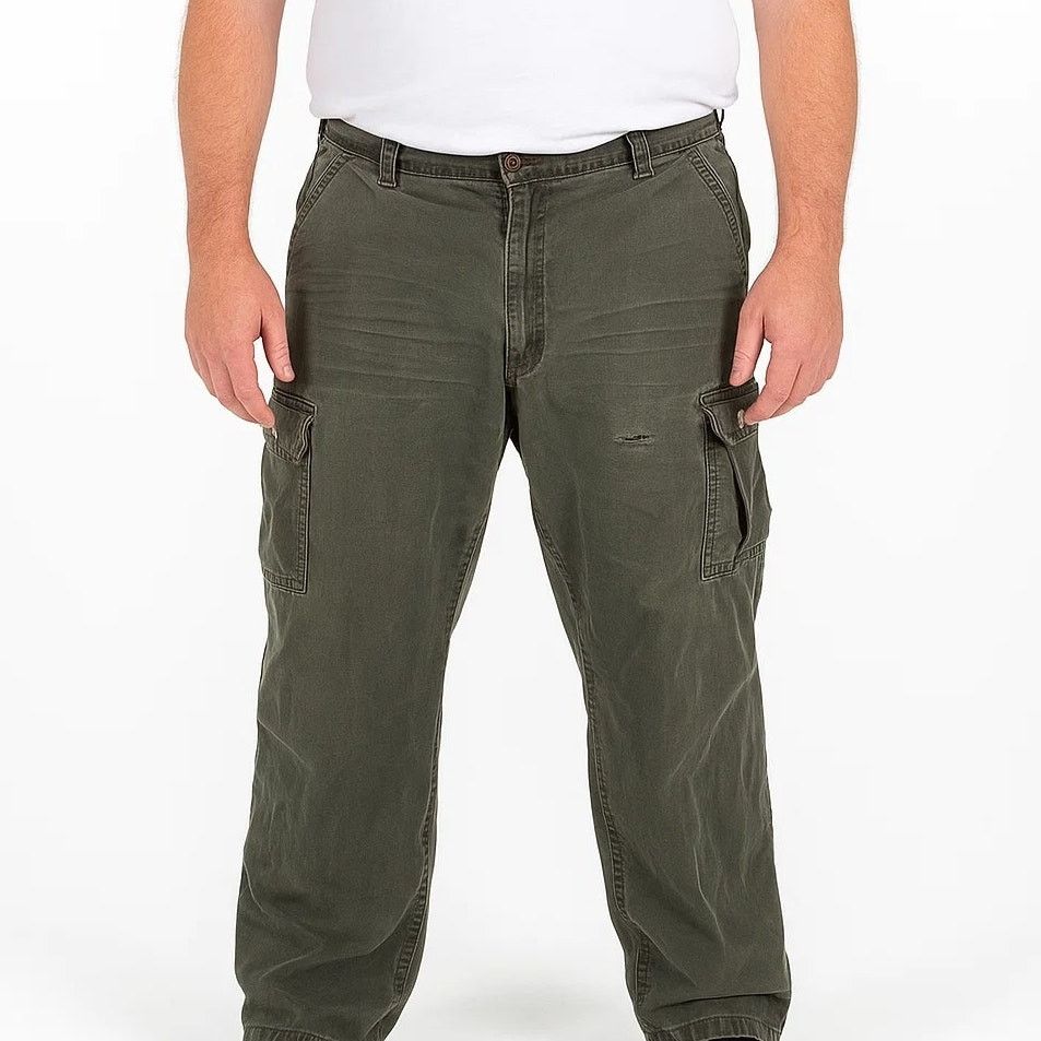 Wrangler Wrangler Authentic issue Camo Green Denim Jeans -Men's 39x30 Size US 39 - 1 Thumbnail
