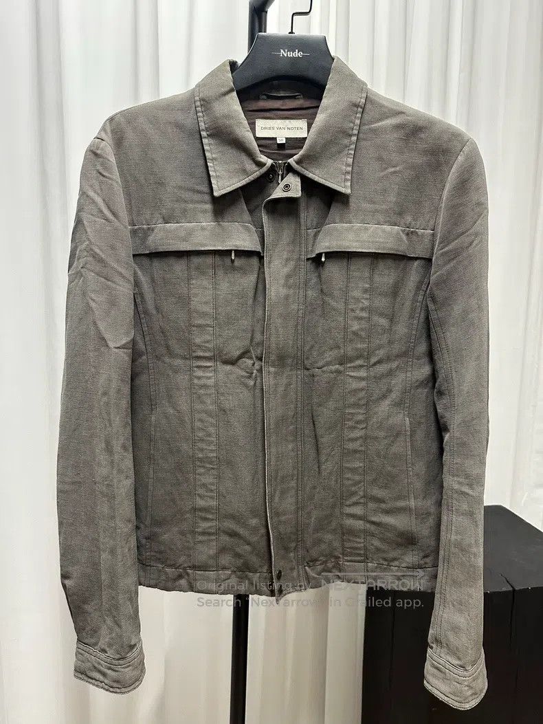 Dries Van Noten DRIES VAN NOTEN Early washed gray jacket Size US M / EU 48-50 / 2 - 1 Thumbnail
