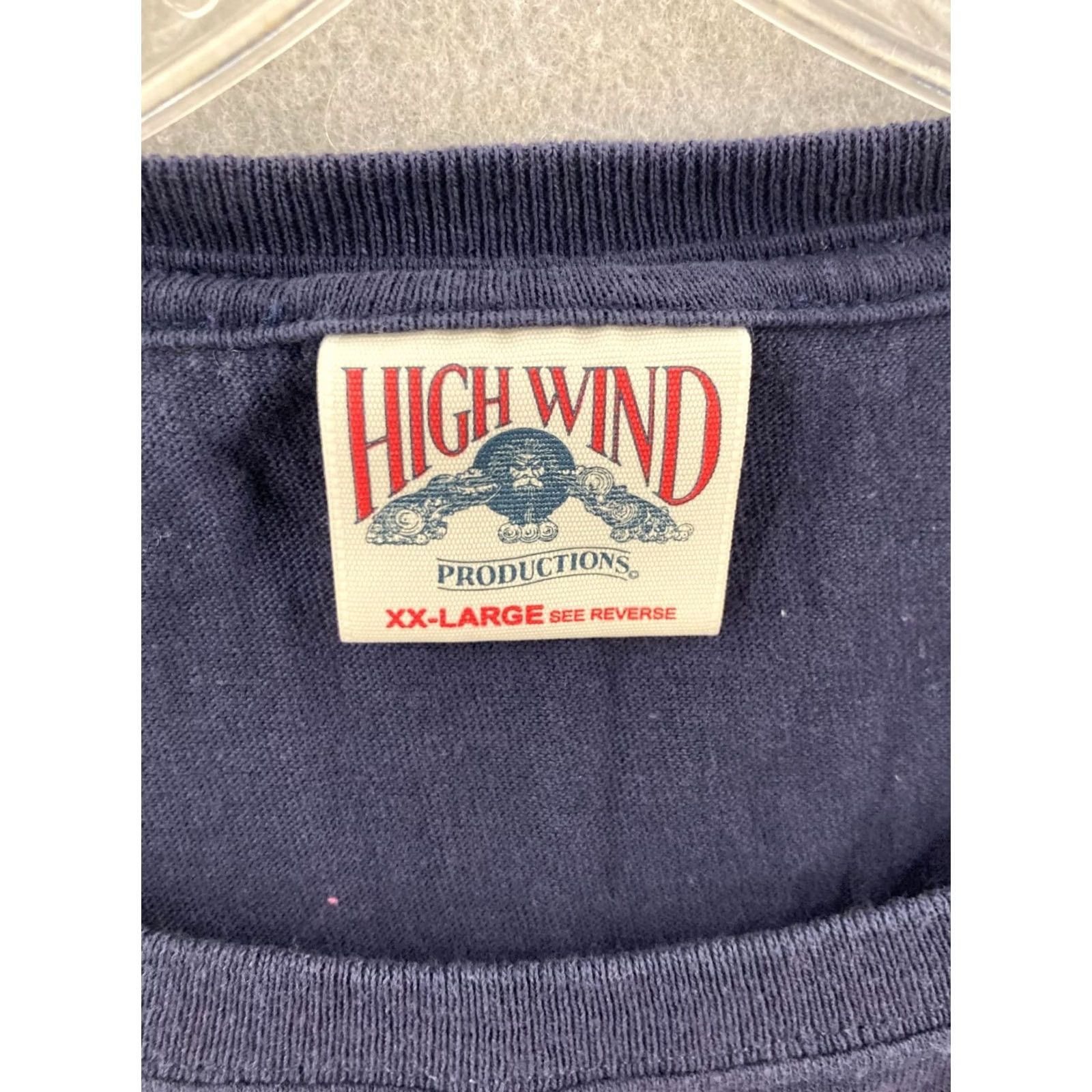 Vintage High Wind Shirt Mens XXL Captain is always right and I'm the Captain T-Shirt Blue 90s Sports USA Mens XX-Large Size US XXL / EU 58 / 5 - 6 Thumbnail