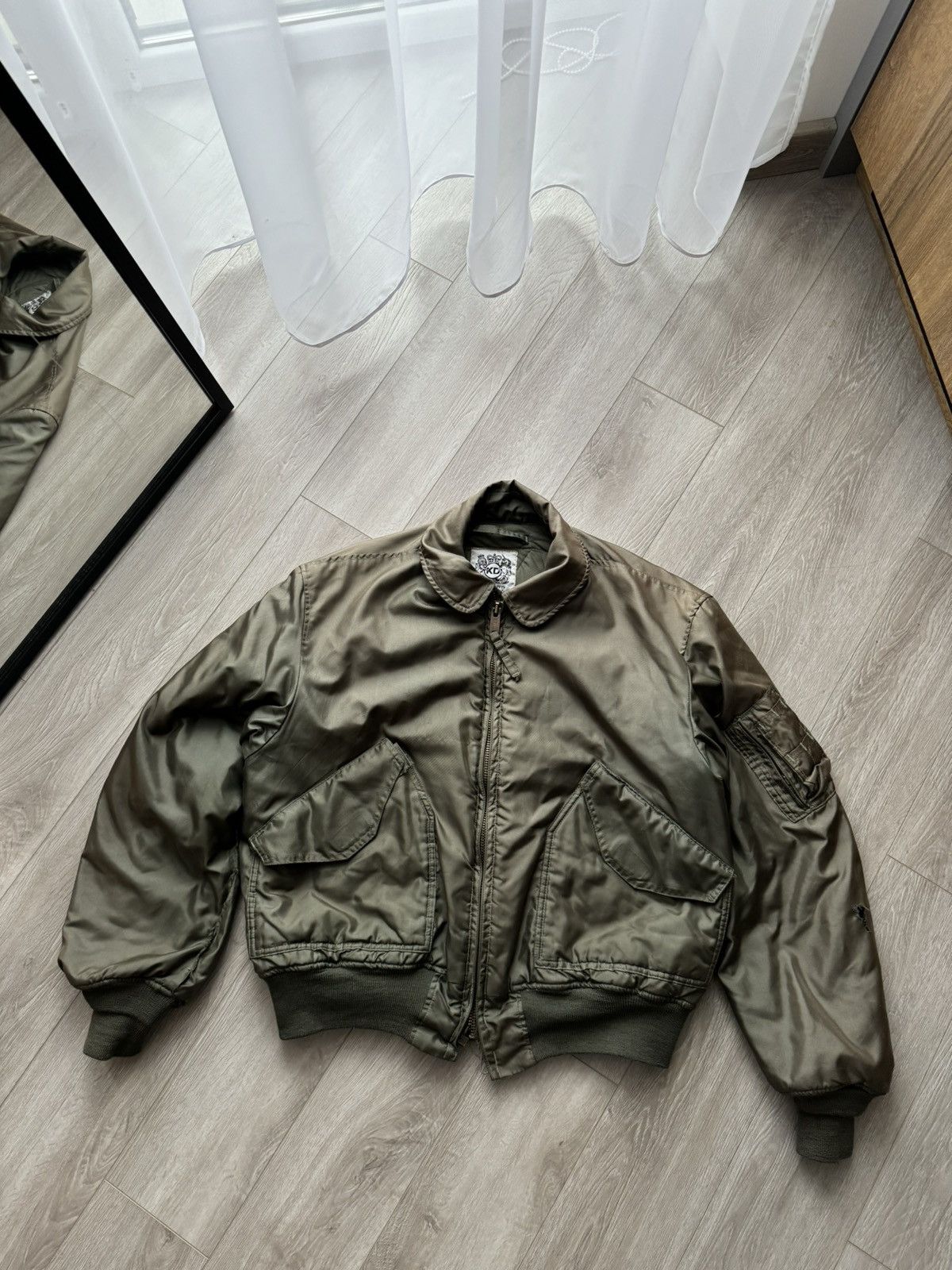 Japanese Brand Limited Edition Keanan Duffty Anarhy PatchWork Bomber Jacket Size US XL / EU 56 / 4 - 7 Thumbnail