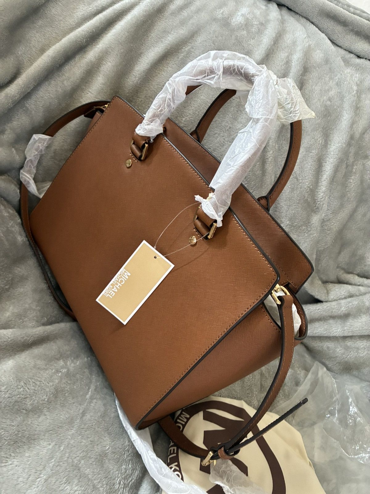 Michael Kors NWT Michael Michael Kors Selma Large Leather Satchel Bag Size ONE SIZE - 10 Thumbnail