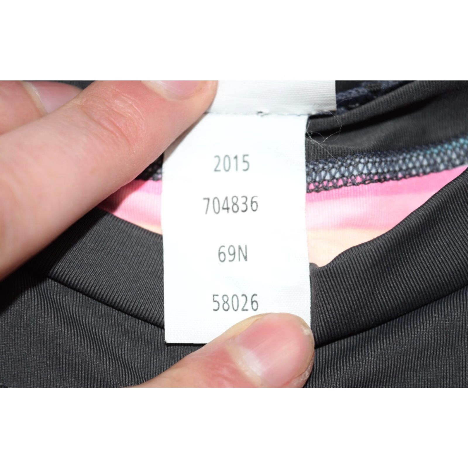 Oakley OAKLEY Cropped Workout Top Long Sleeve Women's Activewear Size L Multicolor Striped Breathable Size L / US 10 / IT 46 - 6 Thumbnail