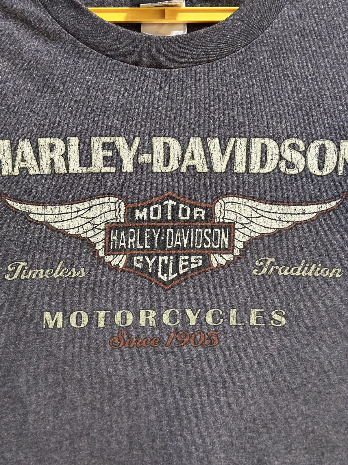 Harley Davidson × Vintage Vintage Bartels Harley Davidson Tee Size US S / EU 44-46 / 1 - 4 Thumbnail
