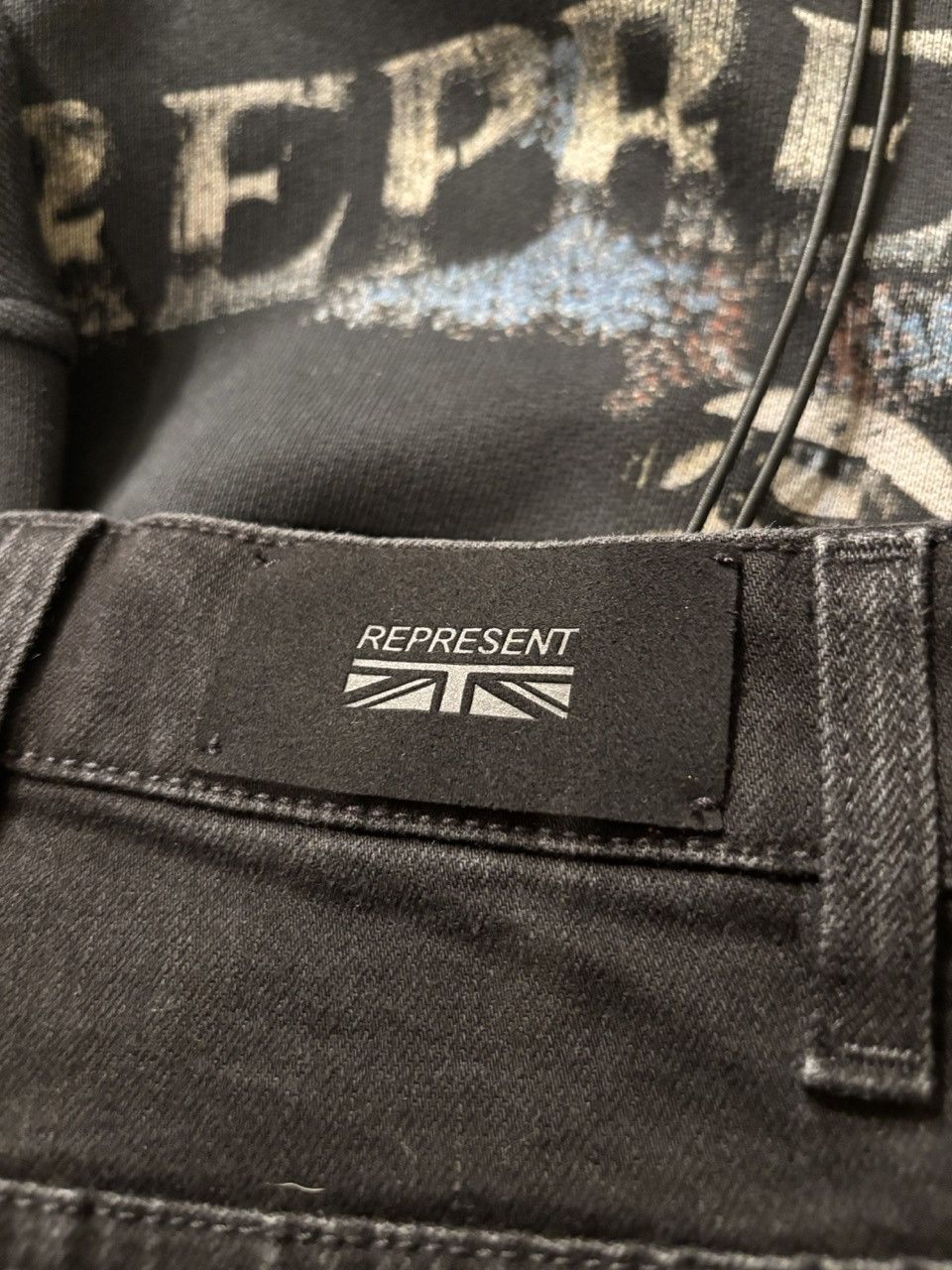 Represent Clo. Represent Shorts - Black - 31 Size US 31 - 4 Thumbnail