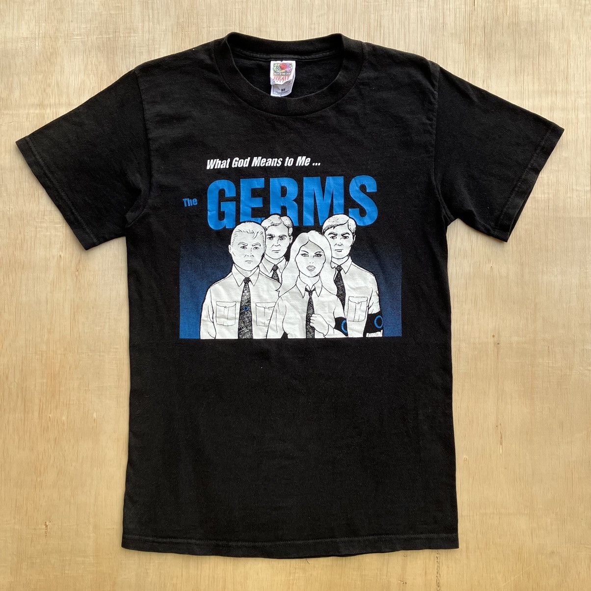 the germs what god means to mee ... vintage tee