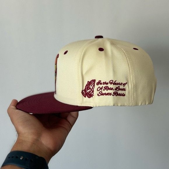 Designer BRAND NEW ROOSTER MEXICO FLAG GALLO FLAT BILL SNAPBACK HAT Size ONE SIZE - 5 Thumbnail