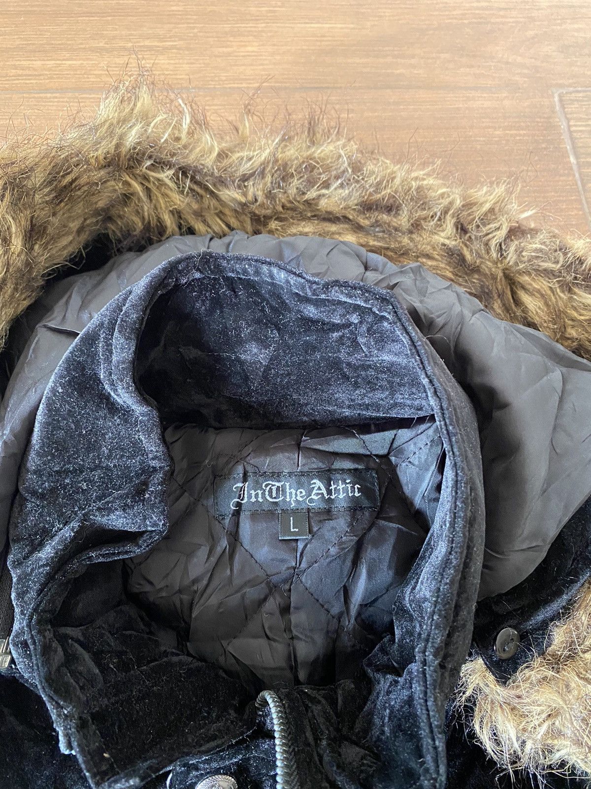 14th Addiction × If Six Was Nine × Le Grande Bleu (L.G.B.) JAPANESE IN THE ATTIC FAUX FUR JACKET LGB STYLE Size US L / EU 52-54 / 3 - 8 Thumbnail
