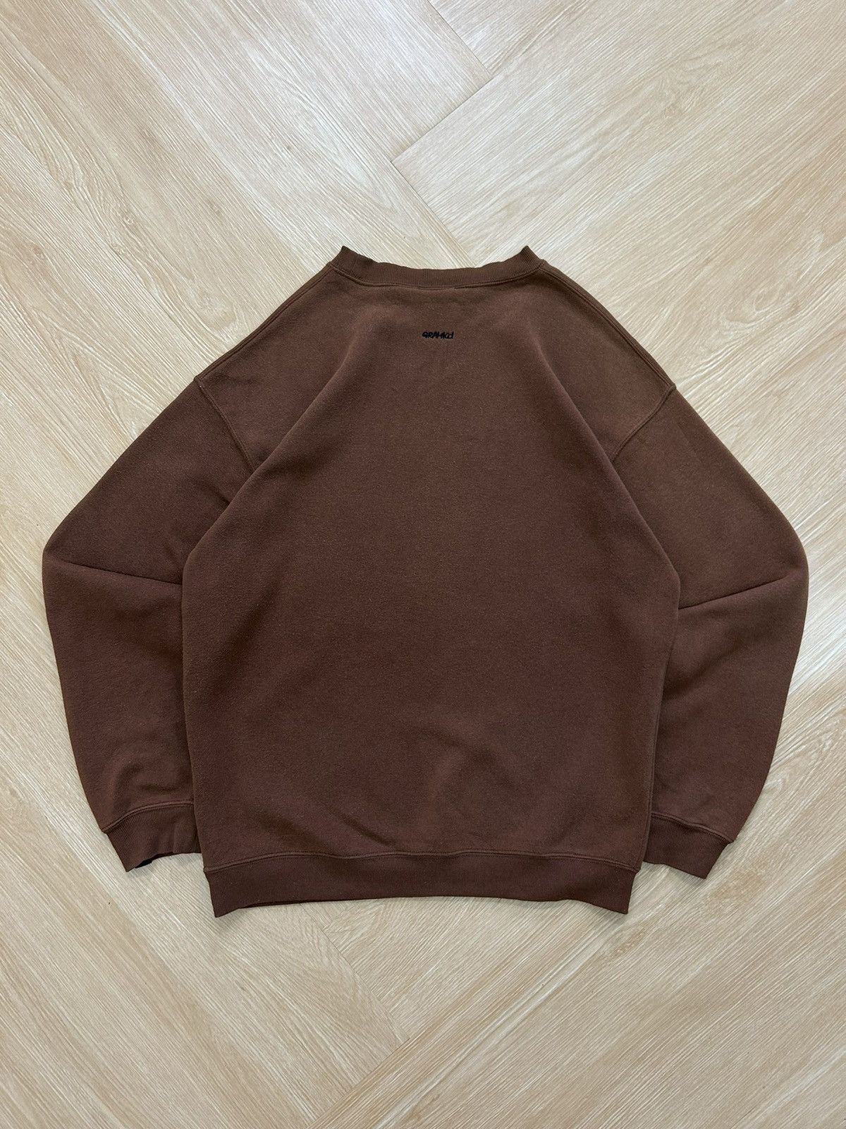 Designer × Grailed × Japanese Brand Vintage Gramicci crewneck sweatshirt centre logo Size US L / EU 52-54 / 3 - 10 Thumbnail