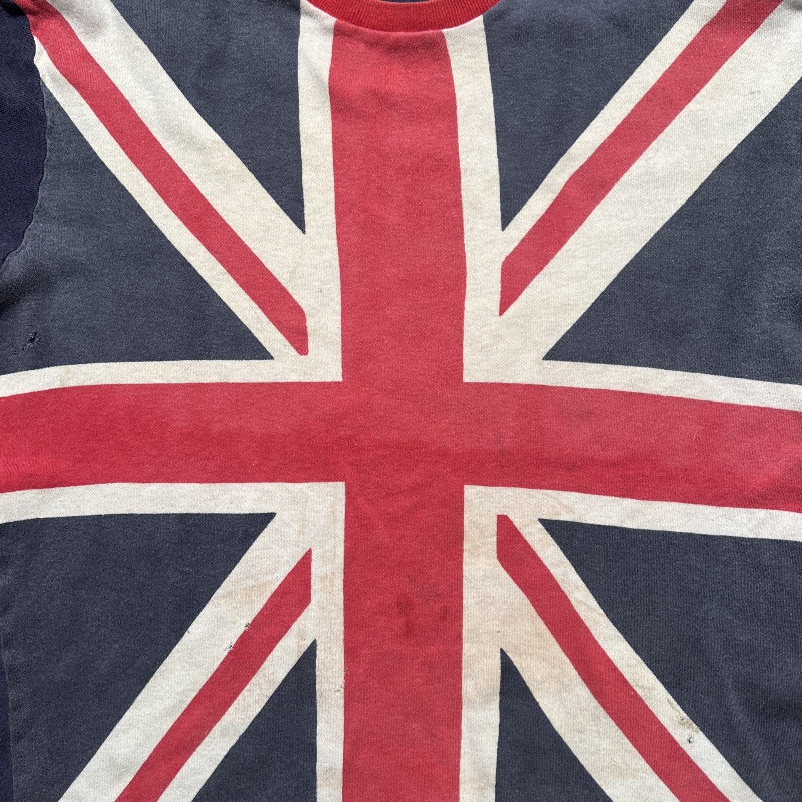 Vintage VTG 60s Union Jack T Shirt England Punk Sid Vicious T Shirt Size US M / EU 48-50 / 2 - 10 Thumbnail