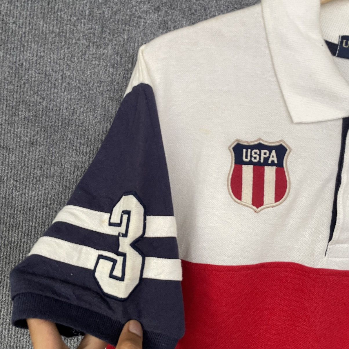 U.S. Polo Assn. Vintage USPA Polo T Shirt Size US L / EU 52-54 / 3 - 2 Thumbnail