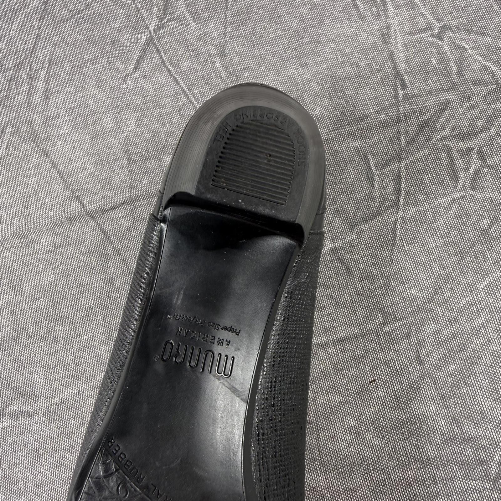 Other MUNRO American Jillian Heels Women's 9.5 Black Patent Cap Size US 7.5 / IT 37.5 - 7 Thumbnail