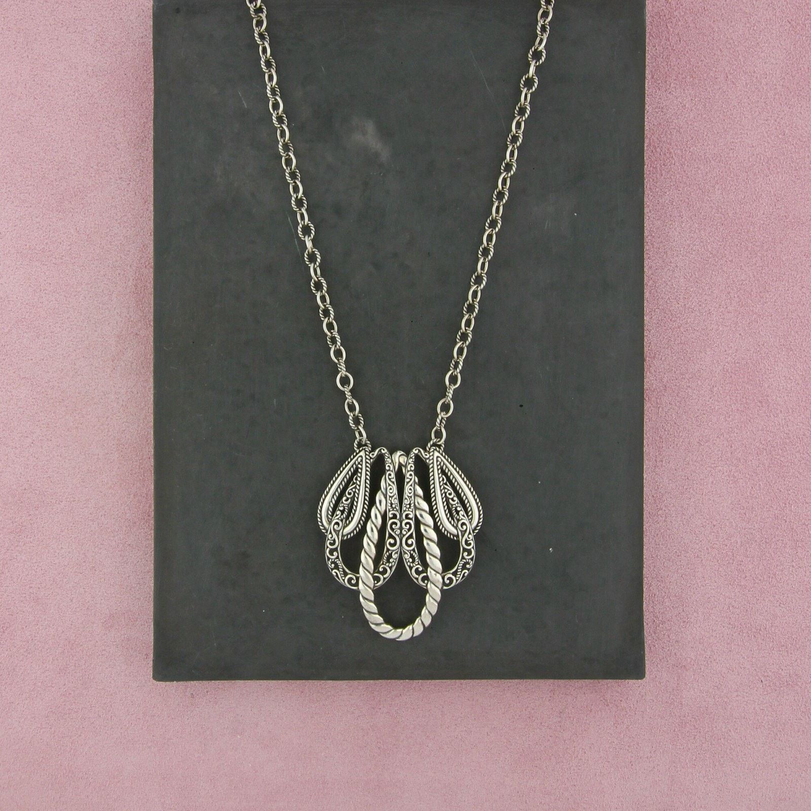 Sterling Silver carolyn pollack sterling silver necklace size 16-19in Size ONE SIZE - 1 Thumbnail
