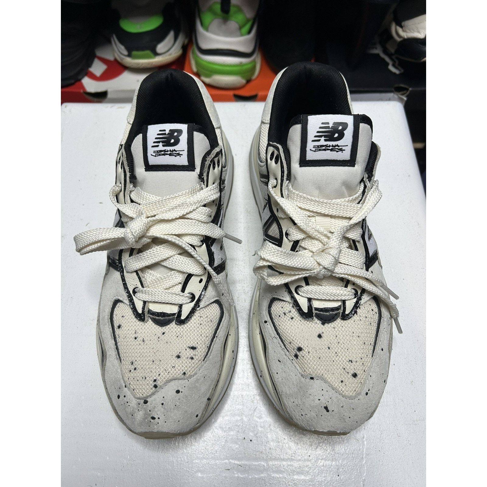 New Balance New Balance 57/40 x Joshua Vides Angora Splatter Size US 9 / EU 42 - 2 Thumbnail