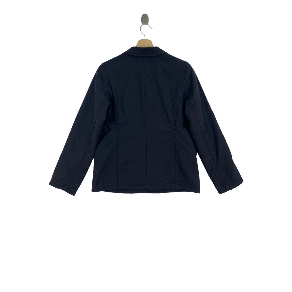 Calvin Klein × Vintage Vintage 90s CALVIN KLEIN CK Coats Navy Plain Blazer Coat Size US S / EU 44-46 / 1 - 2 Thumbnail