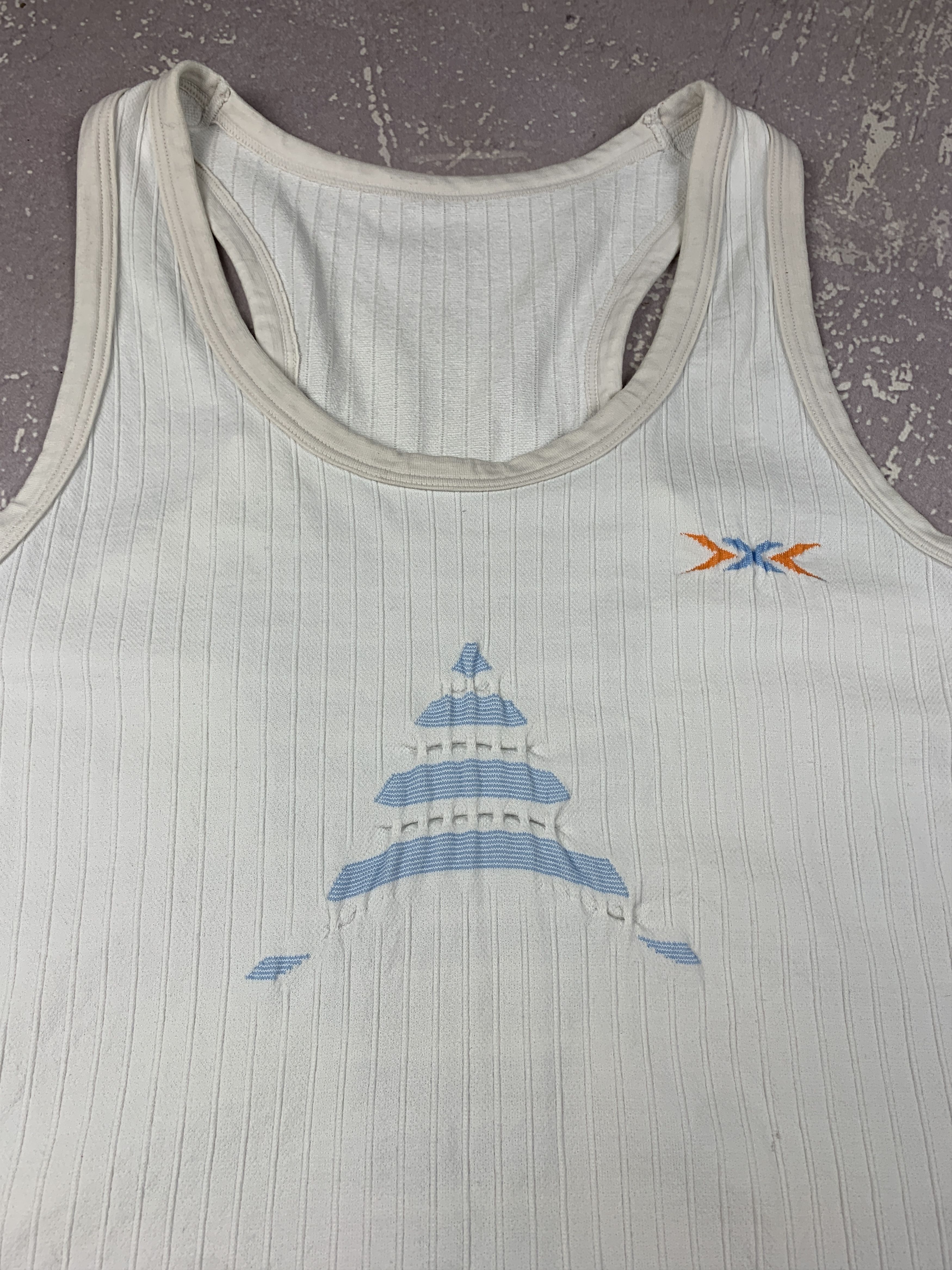 Misbhv × The Mountain X-Bionic Thermo Vitalizer Tank Top Sleeveless Mens S-M White Size US M / EU 48-50 / 2 - 3 Thumbnail
