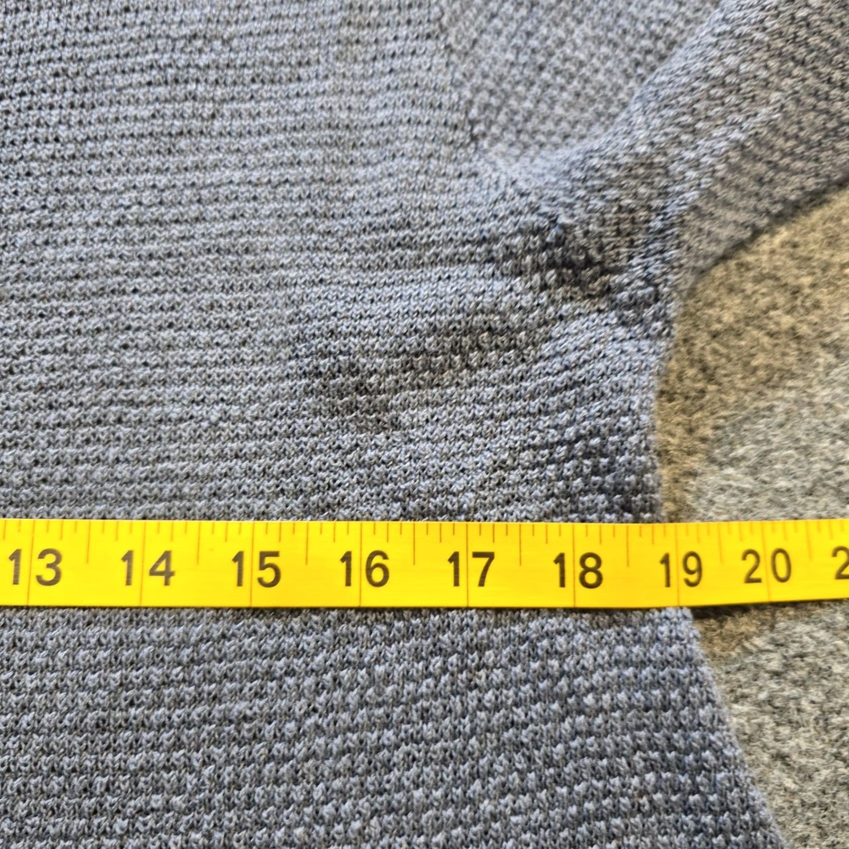 J. Jill J Jill Sweater Womens Size XL Gray Linen Blend Knit Textured Waffle Knit Casual Shirt Size XL / US 12-14 / IT 48-50 - 5 Thumbnail