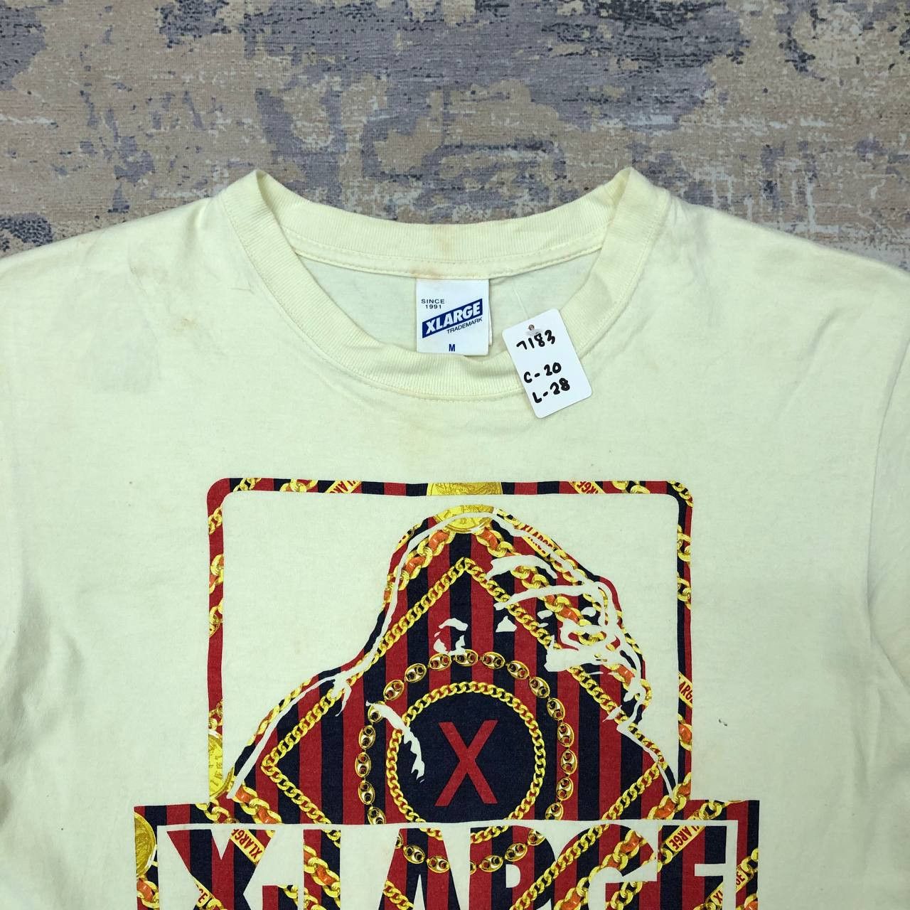 Xlarge T183 VTG XLARGE CLOTHING TEE Size US M / EU 48-50 / 2 - 2 Thumbnail