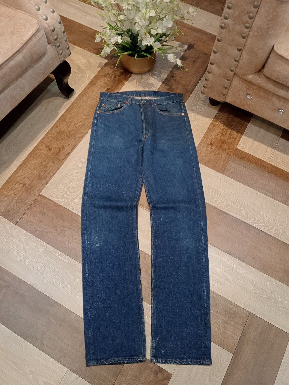 Levi's Vintage Clothing RARE LEVI'S VINTAGE 501XX BLUE DENIM JEANS - SIZE 33 Size US 33 - 1 Thumbnail
