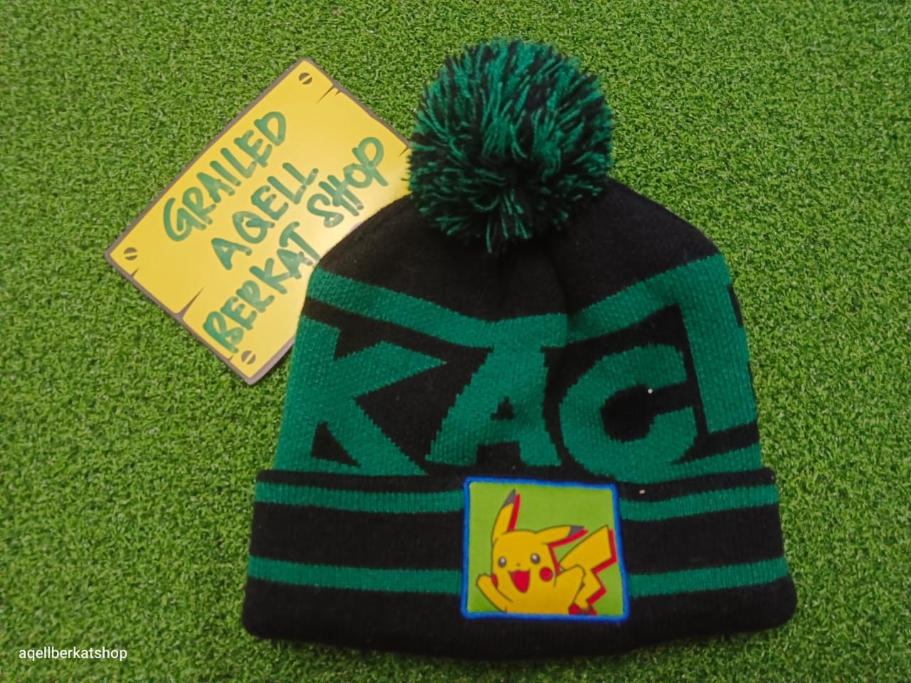 Pokemon NINTENDO Pokemon Pikachu Beanie Size ONE SIZE - 1 Thumbnail