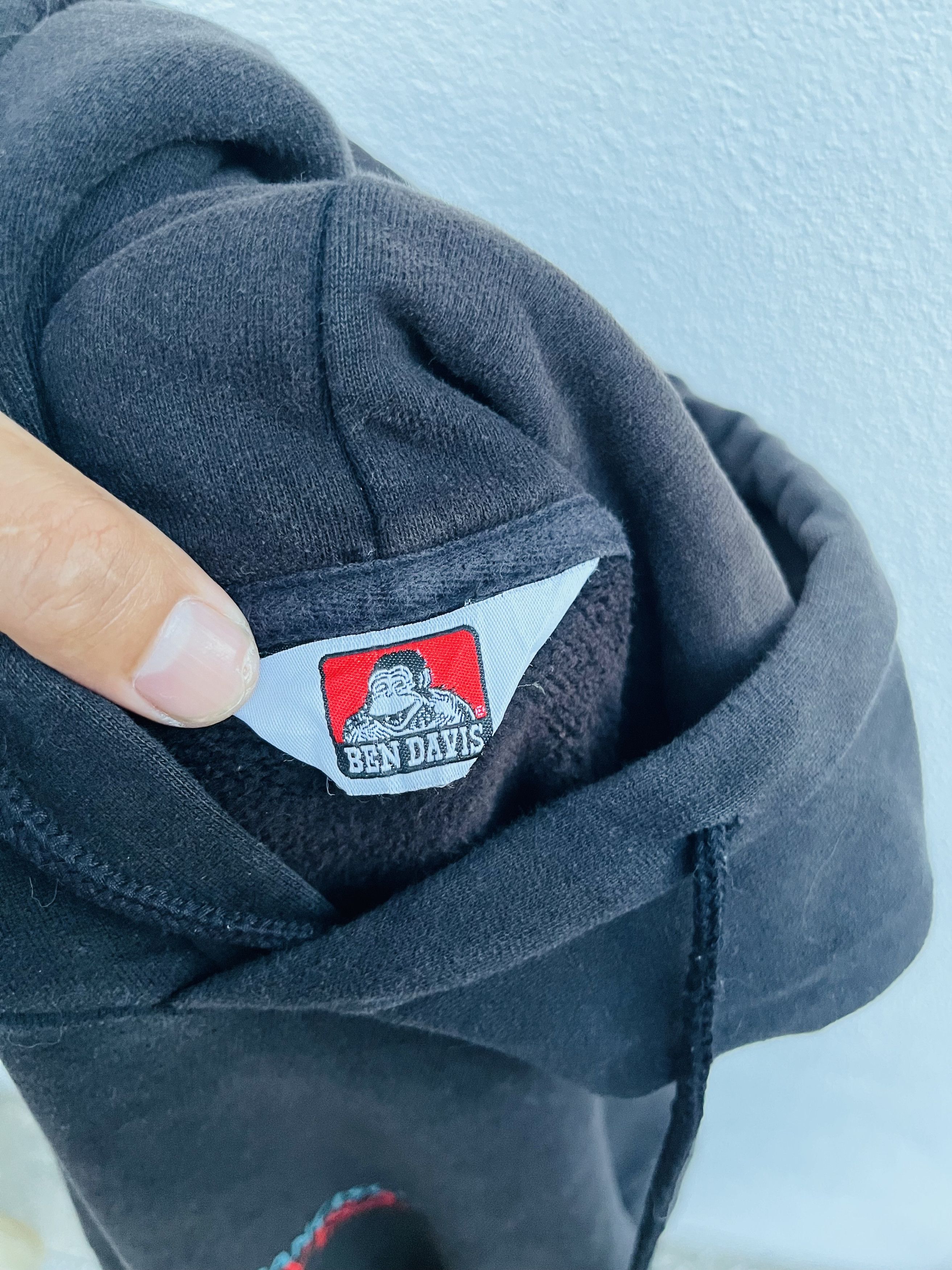 Ben Davis × Vintage Vintage Ben Davis Hip Hop Fashion Style Hoodie Size US L / EU 52-54 / 3 - 10 Thumbnail