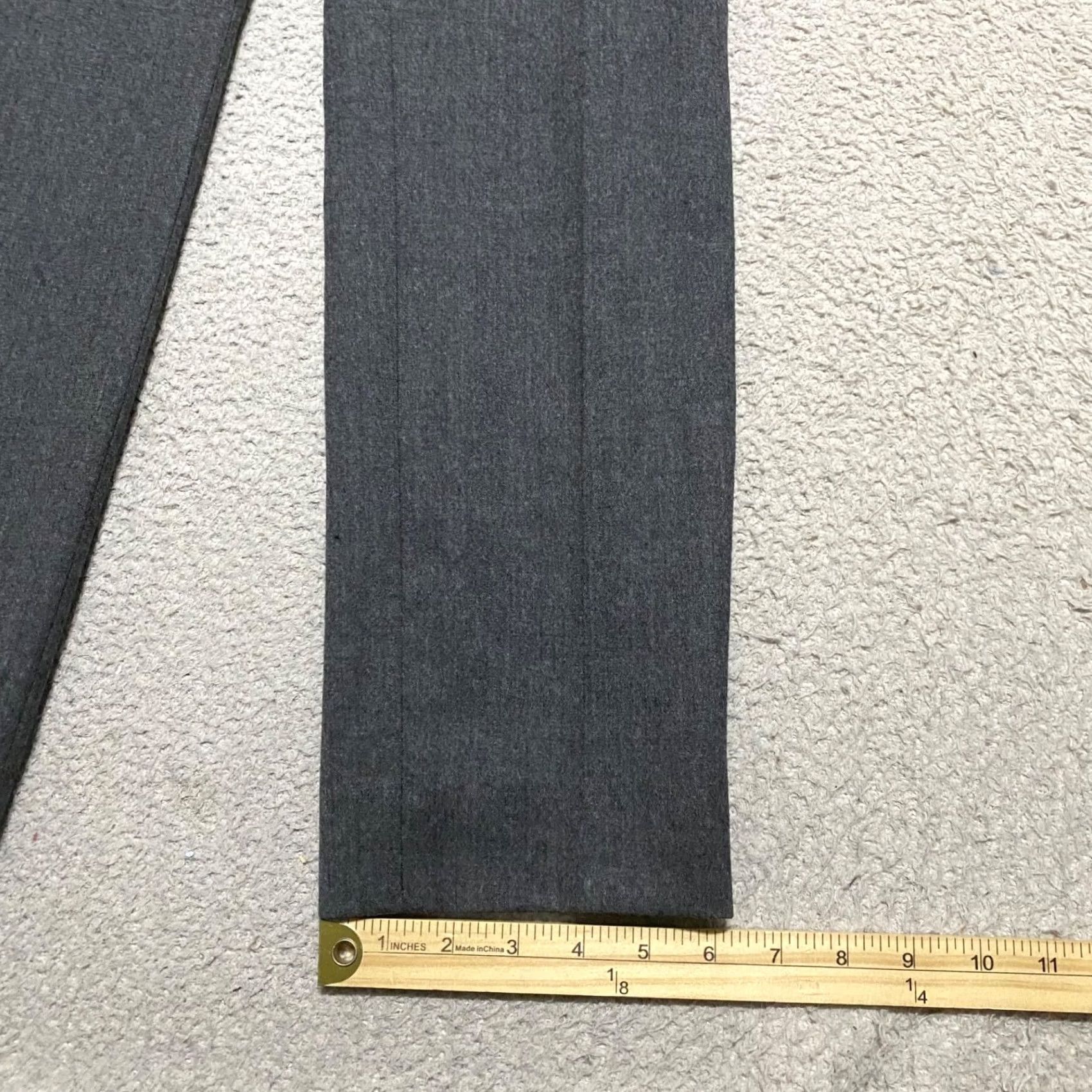 Talbots Talbots Womens 2P Dress Pants Solid Gray Signature Straight Lined Cargo Business Size 26" / US 2 / IT 38 - 5 Thumbnail