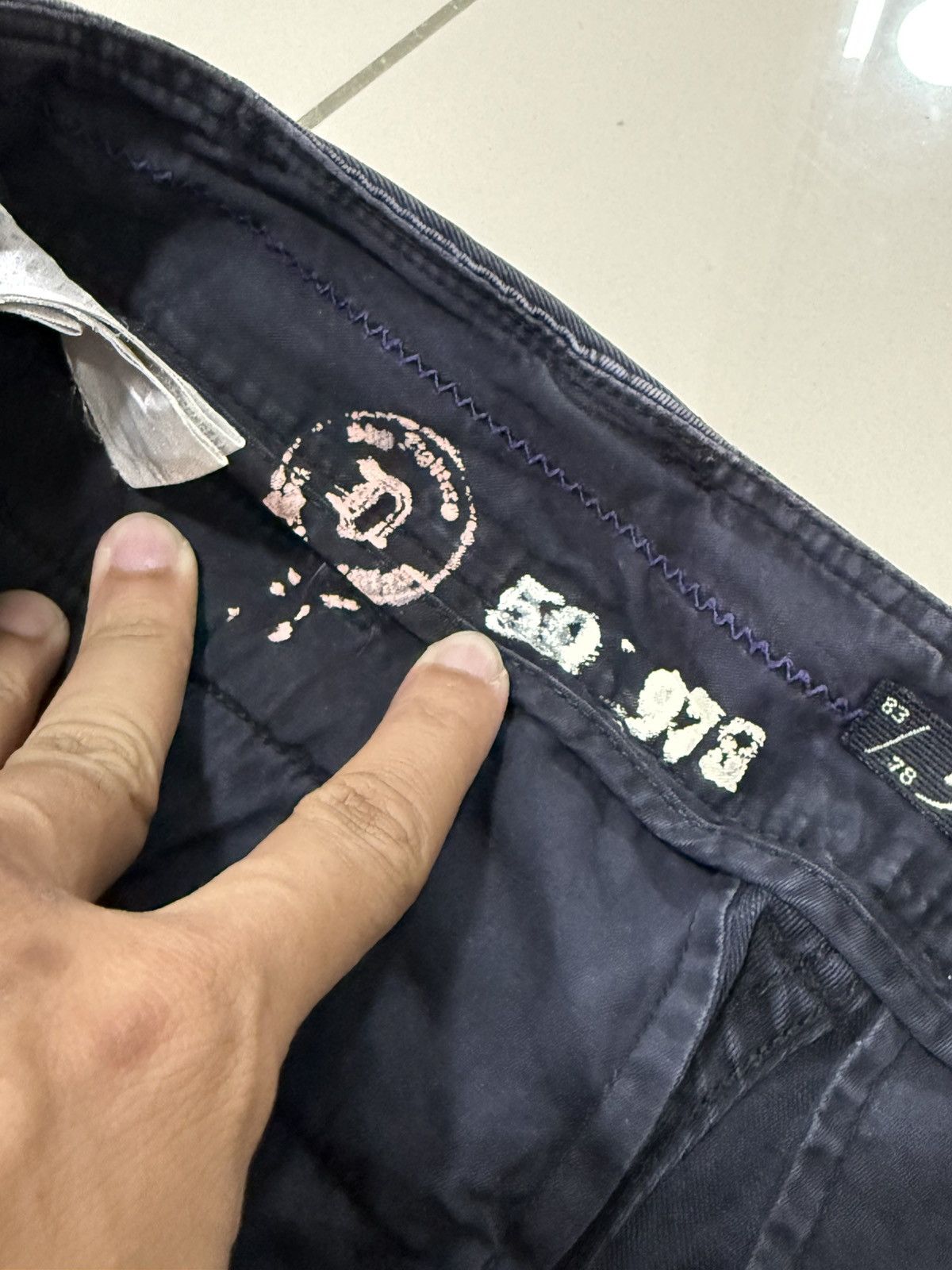 Diesel × Vintage Vtg Diesel Pocket Pants Size US 33 - 12 Thumbnail