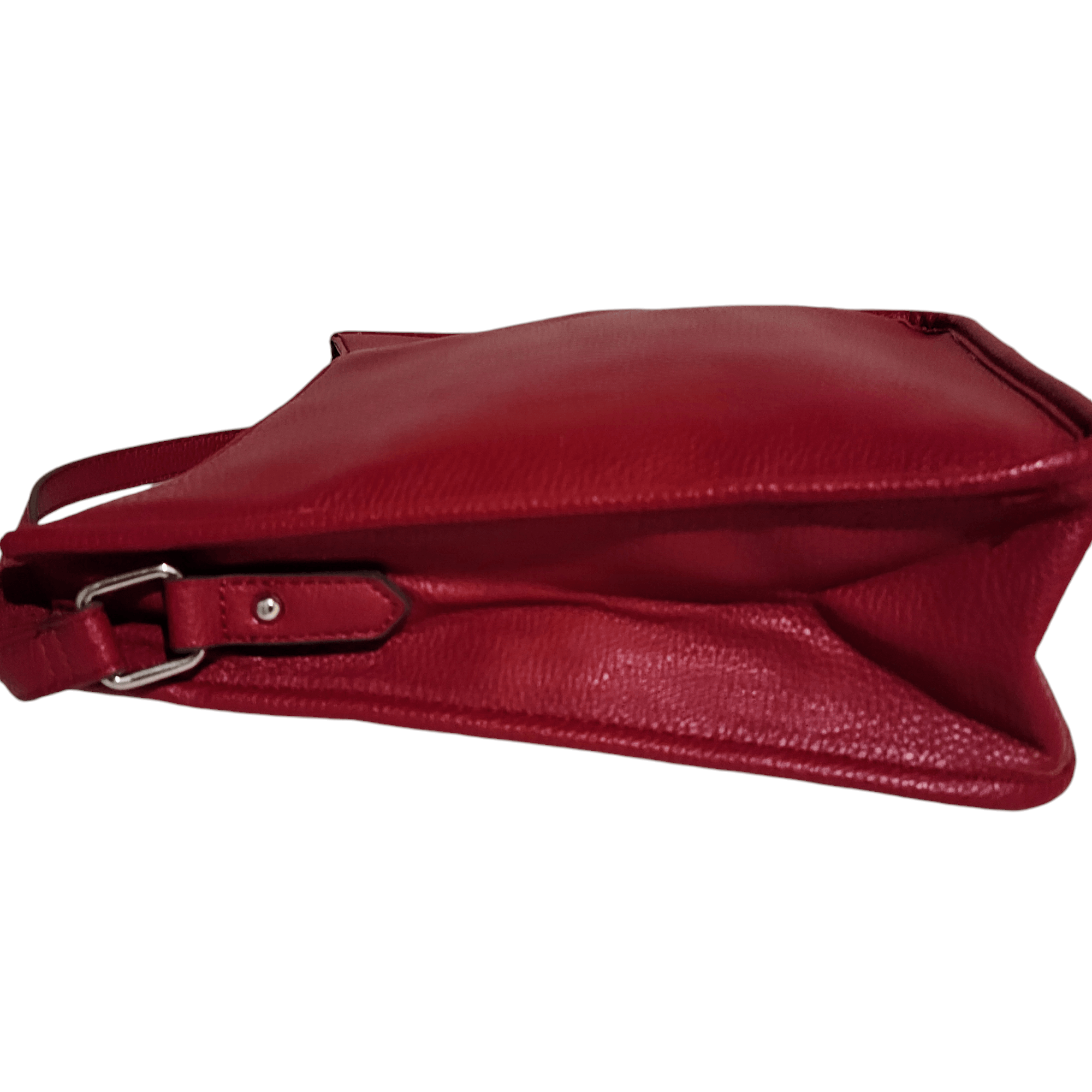 Nine West Nine West Red Faux Leather Shoulder Crossbody Bag Size ONE SIZE - 8 Thumbnail