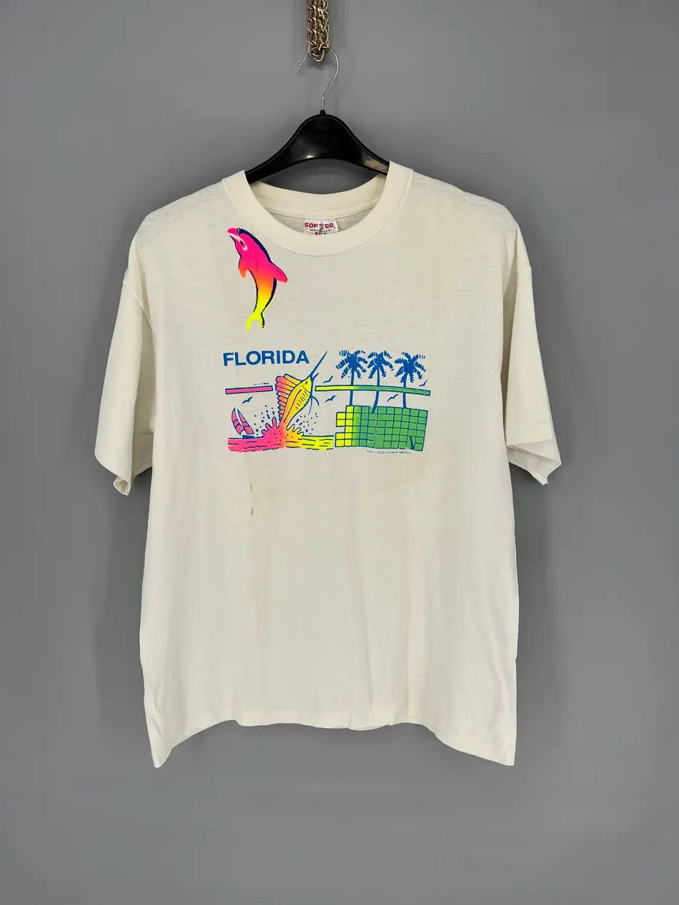 Vintage 90s Florida All Over Print Shirt Y2K Size US XL / EU 56 / 4 - 1 Thumbnail