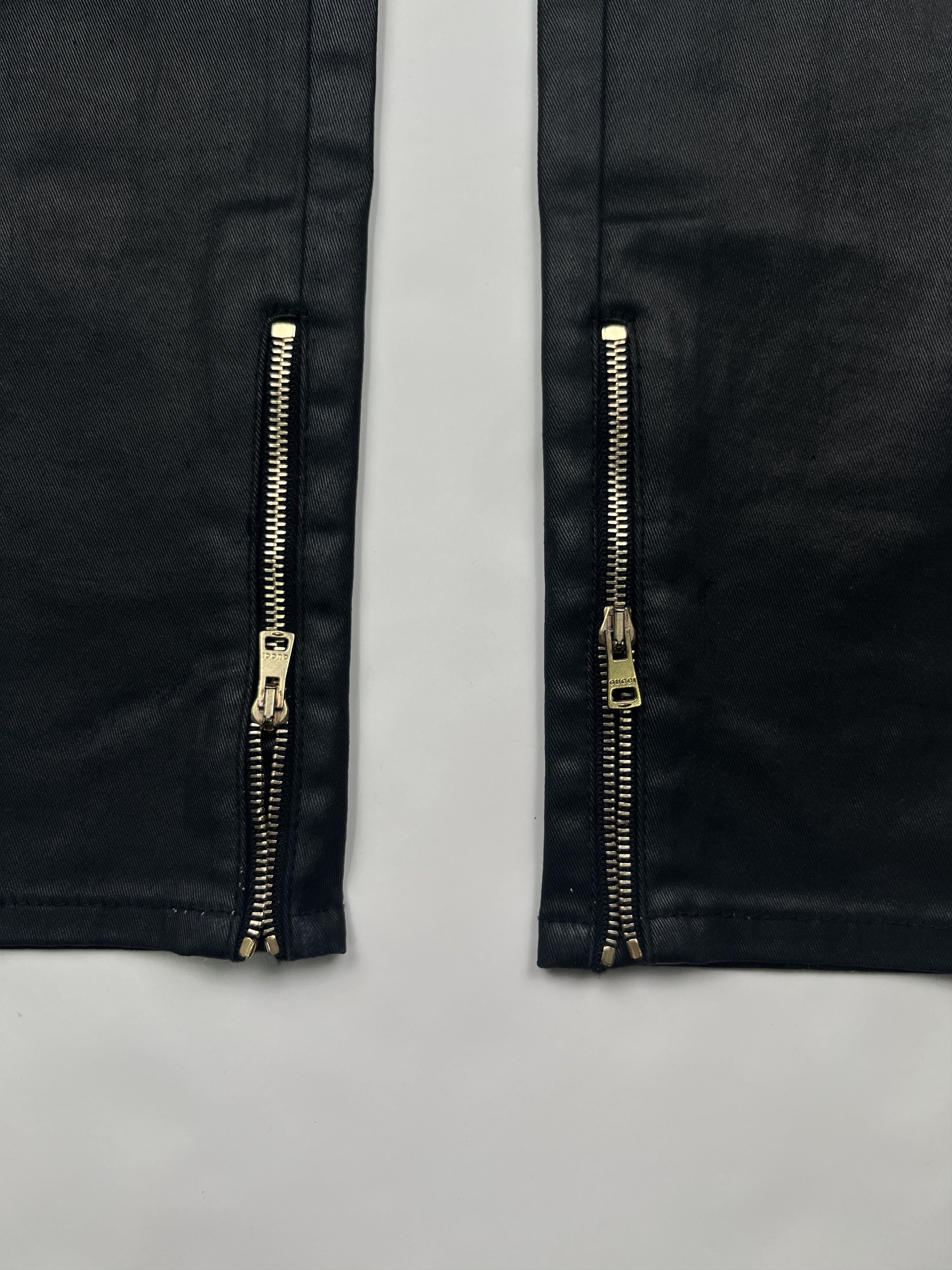 Gucci Gucci Black Biker Pants Size 26" / US 2 / IT 38 - 4 Thumbnail