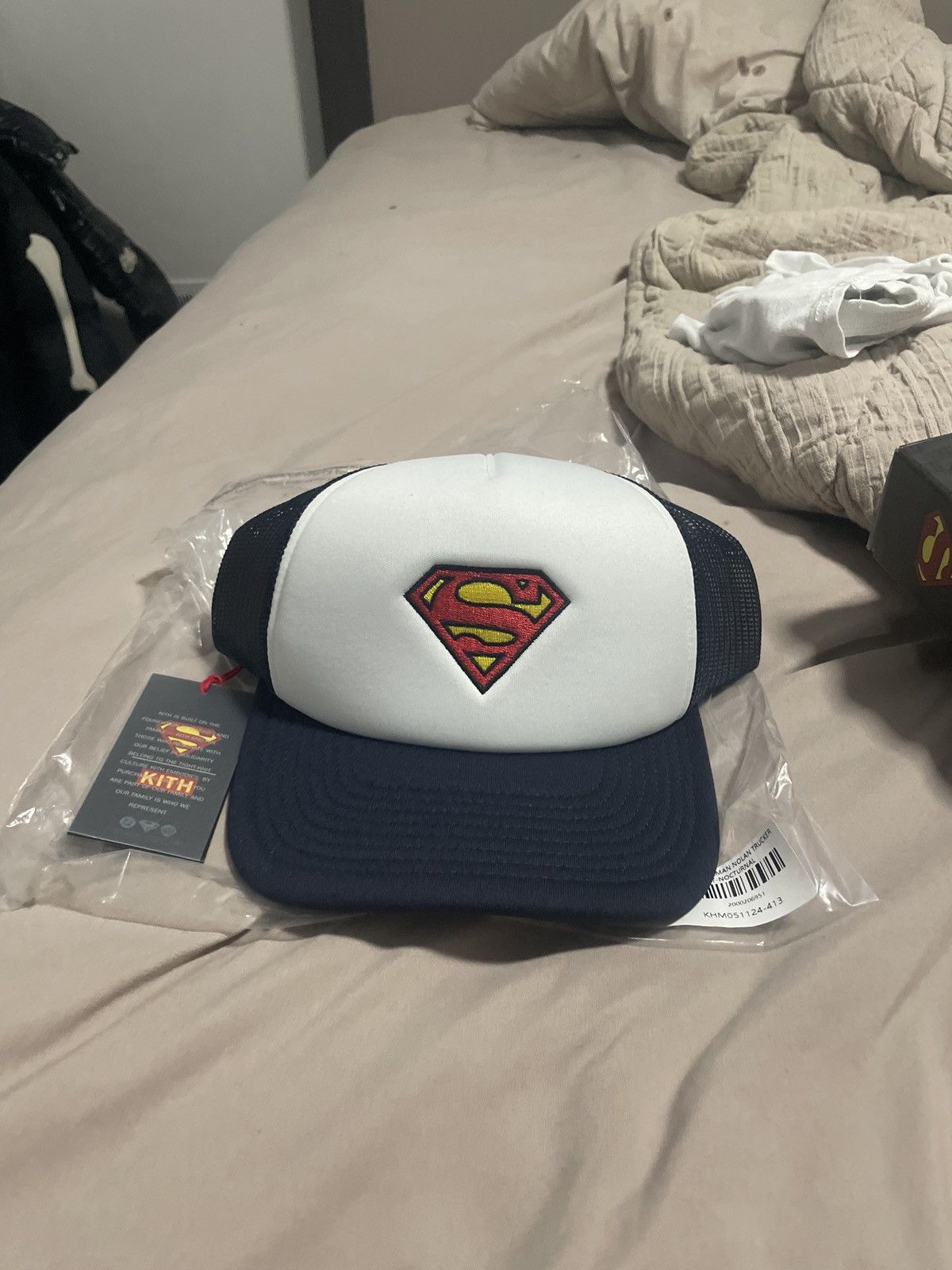 DC Comics × Kith × Ronnie Fieg Kith x Superman Nolan Trucker