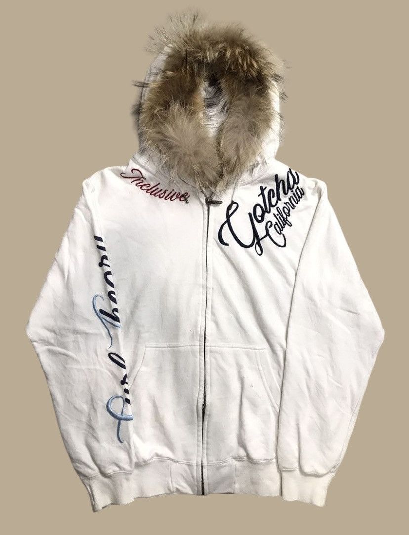 Japanese Brand Gotcha Tribal LGB If Six Was Nine Style Fur Zip Hoodie Size US M / EU 48-50 / 2 - 1 Thumbnail