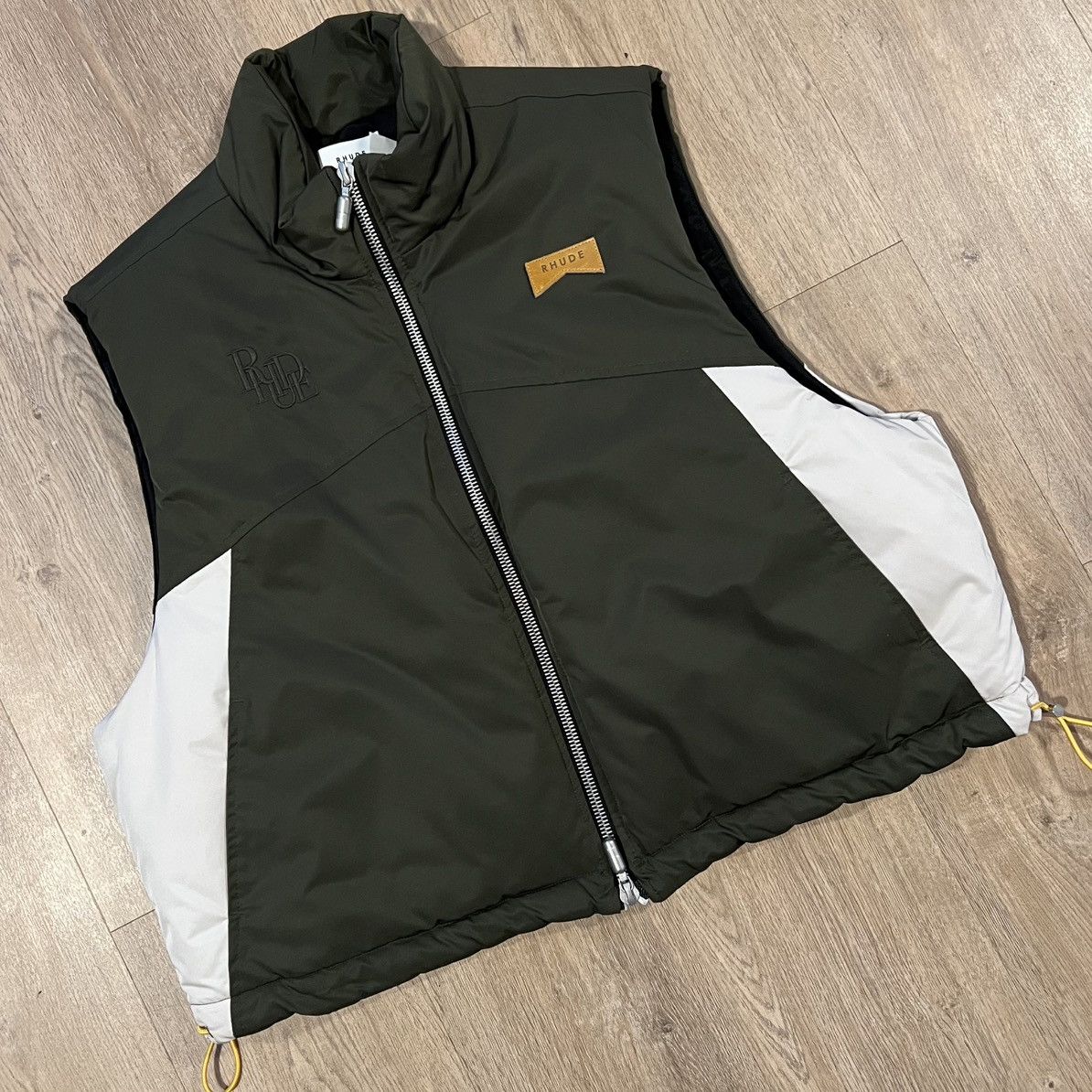 Rhude Rhude Panel Zip-Up Vest (Saks Exclusive) Size US L / EU 52-54 / 3 - 1 Thumbnail