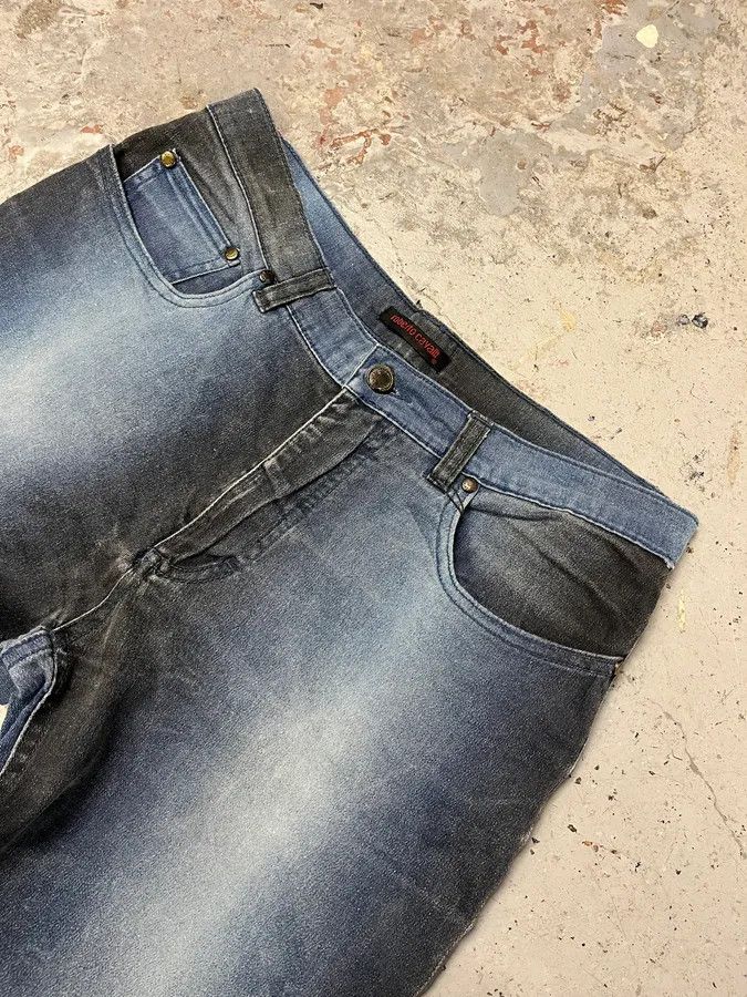 Designer × Roberto Cavalli × Vintage 2000s Roberto Cavalli Blue Gradient Pants Size US 30 / EU 46 - 6 Thumbnail
