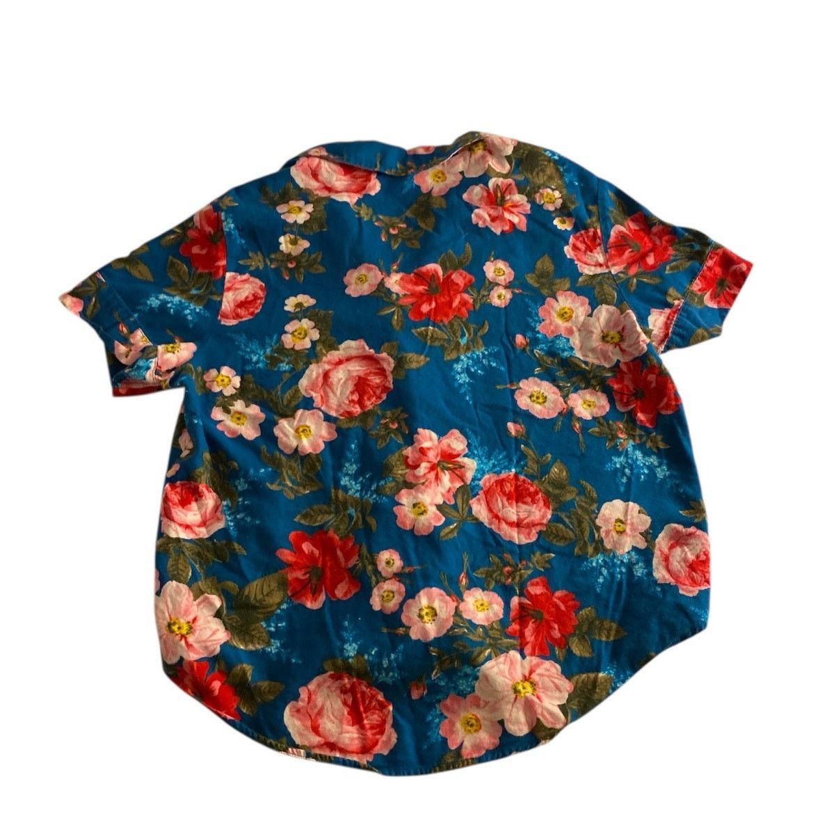 Victoria's Secret Floral Satin Pajama Top Blue Rose Print Victoria’s Secret M Size M / US 6-8 / IT 42-44 - 5 Thumbnail