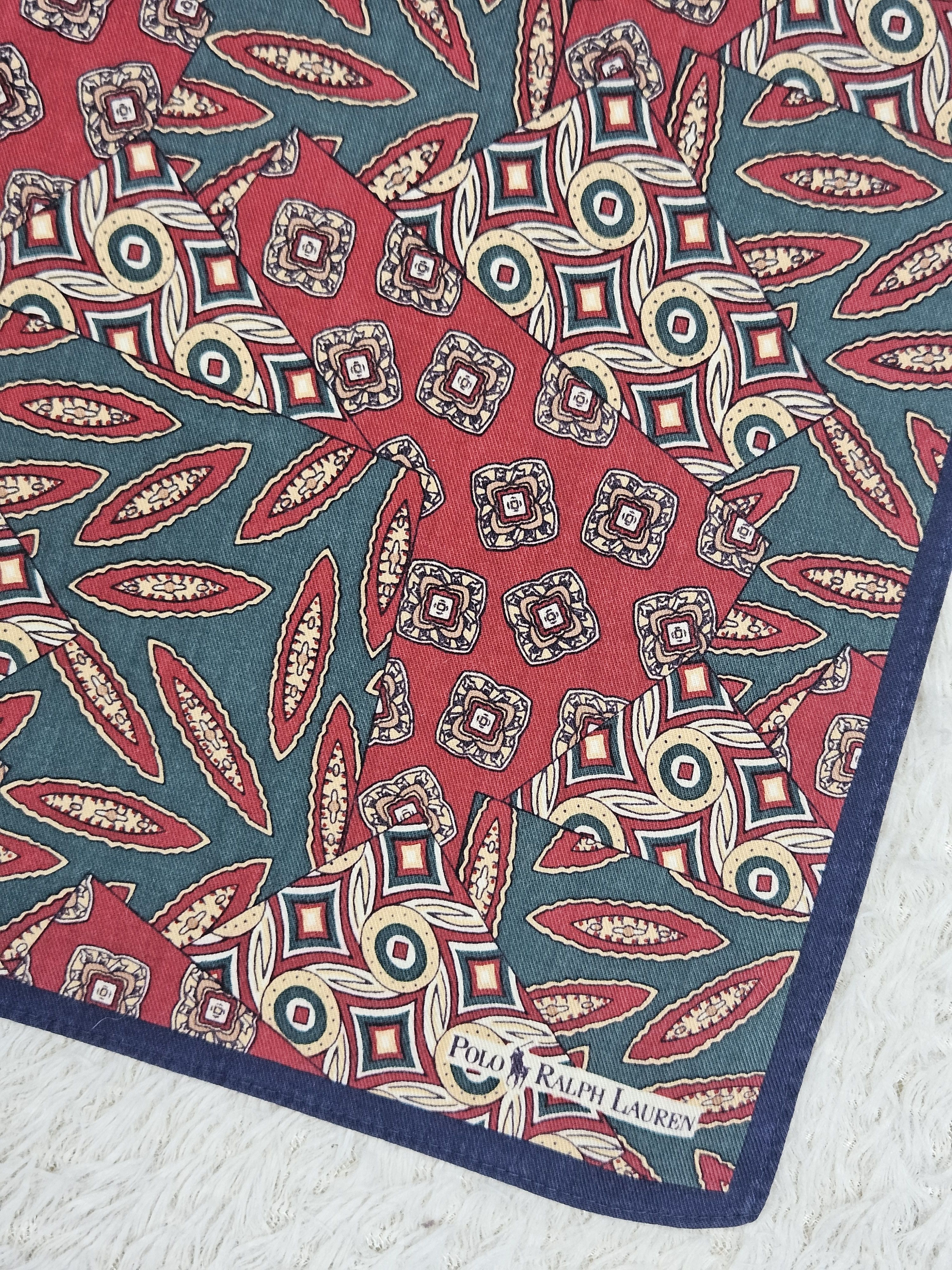 Polo Ralph Lauren Polo Ralph Lauren paisley Handkerchief/Neckerchief/Bandana Size ONE SIZE - 3 Thumbnail
