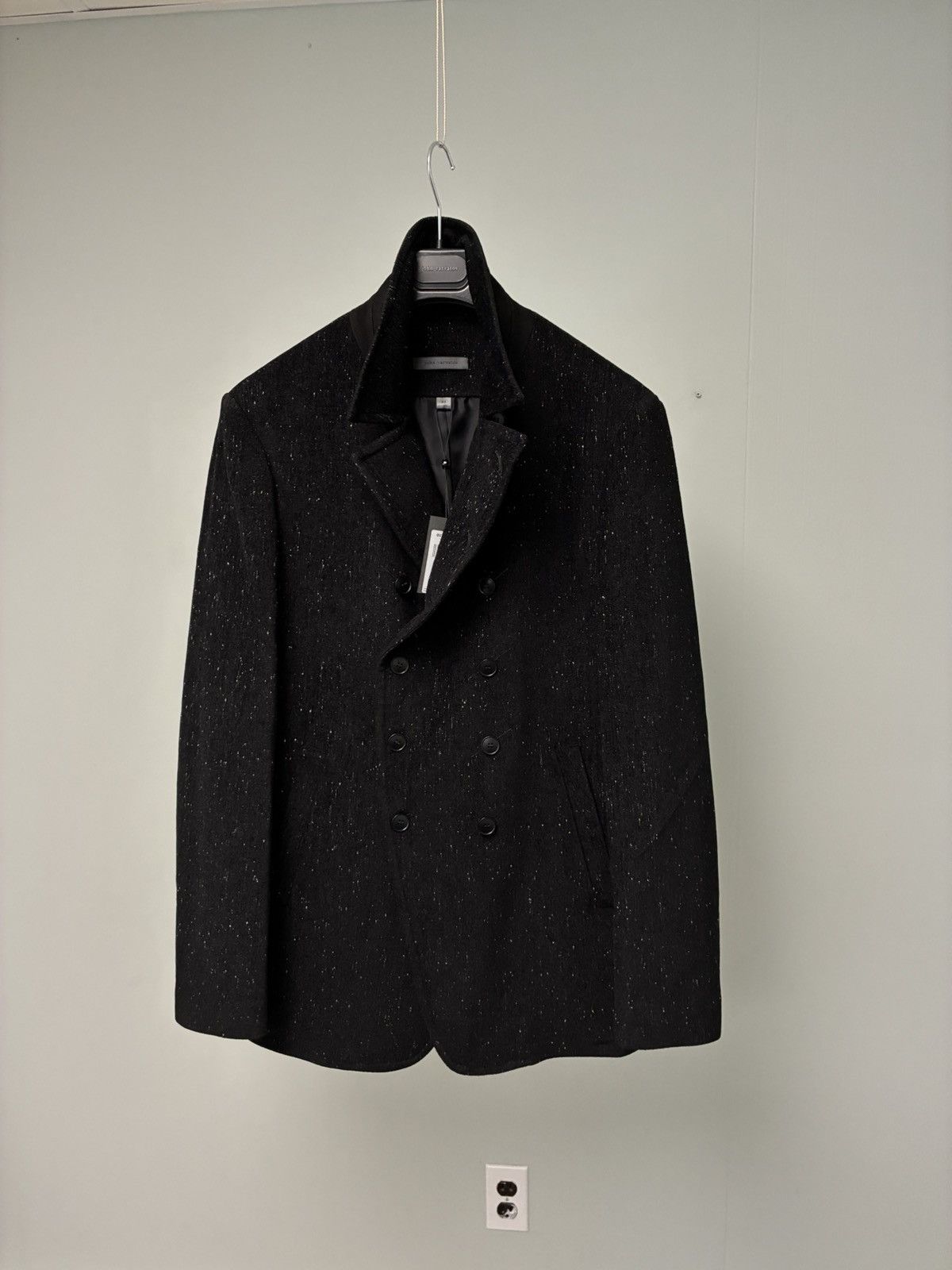 John Varvatos Hart Double Breasted Peacoat EU 48 USA 38 Size US M / EU 48-50 / 2 - 15 Thumbnail