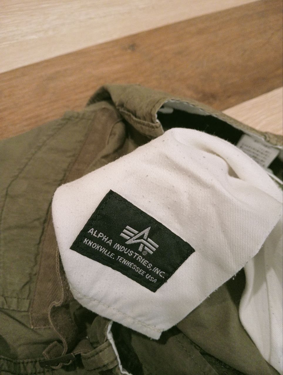 Margaret Howell MARGARET HOWELL X ALPHA INDUSTRIES GREEN ARMY PANTS - SIZE L Size US 34 / EU 50 - 7 Thumbnail